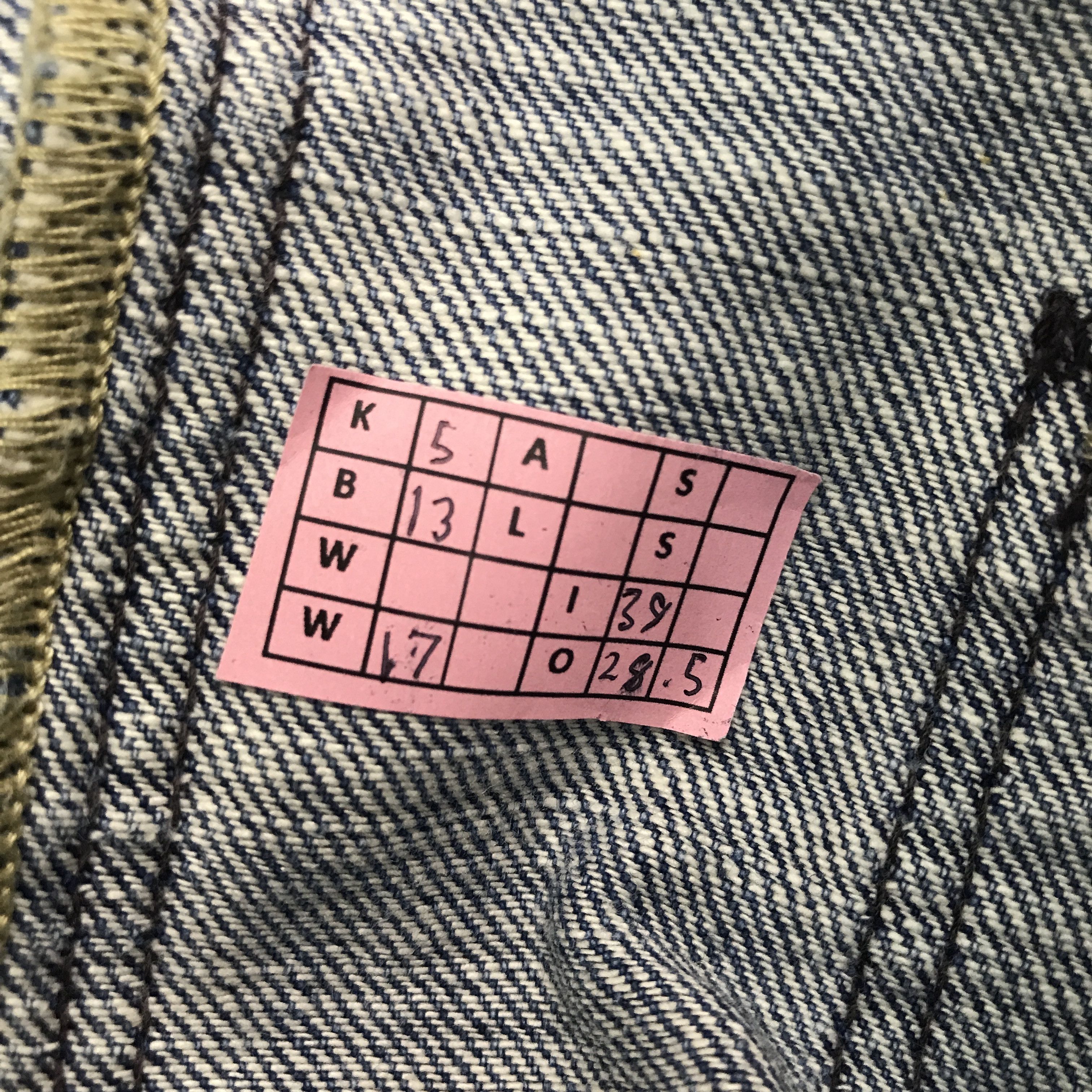 Japanese Brand Rare Flare Blue Way union made Japan denim jeans pants Size US 32 / EU 48 - 14 Thumbnail