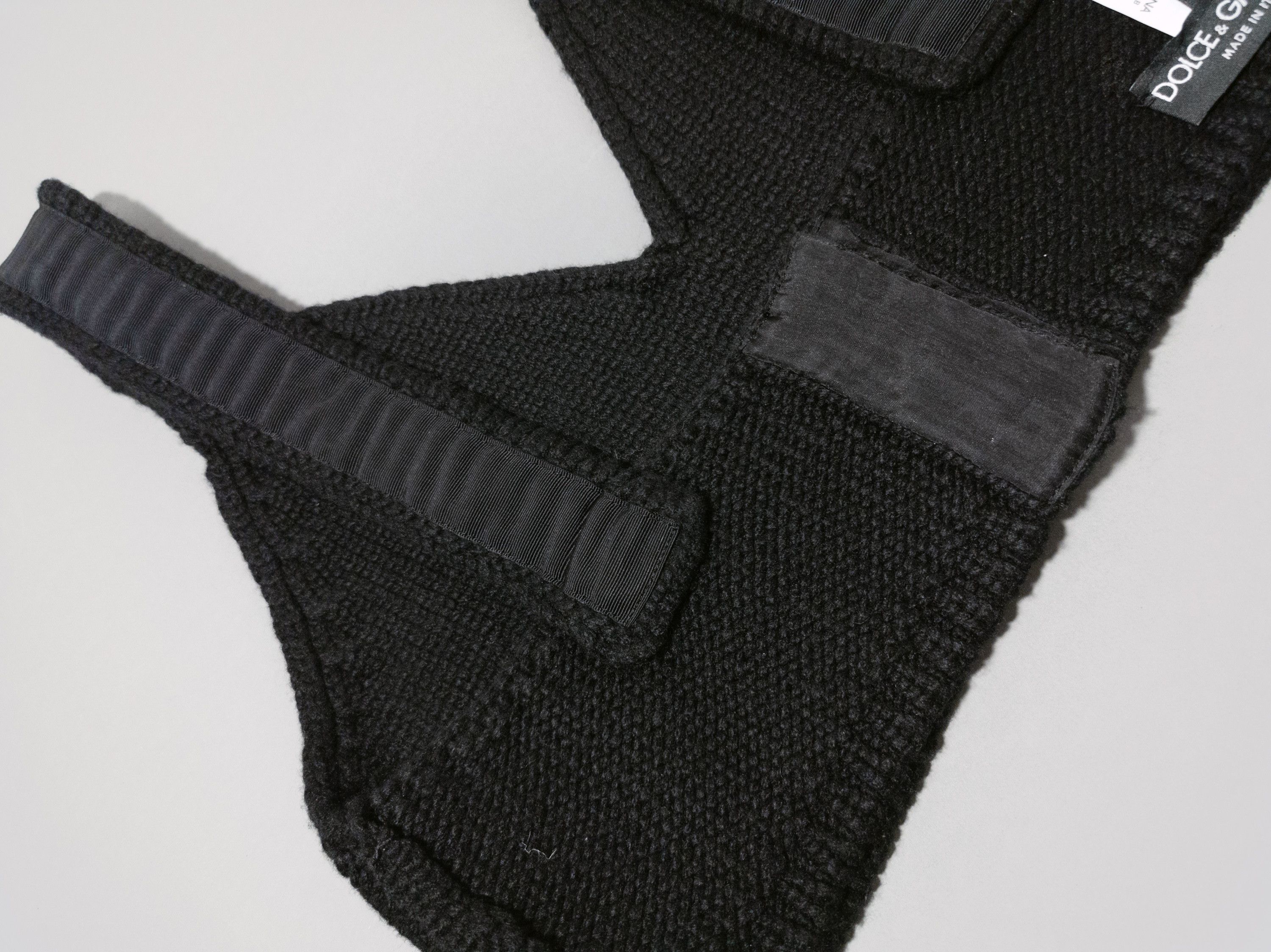 Dolce & Gabbana MSRP~600€ Unique Crop Top, 100% Cashmere! Tank Top, Bralette Size L / US 10 / IT 46 - 15 Thumbnail