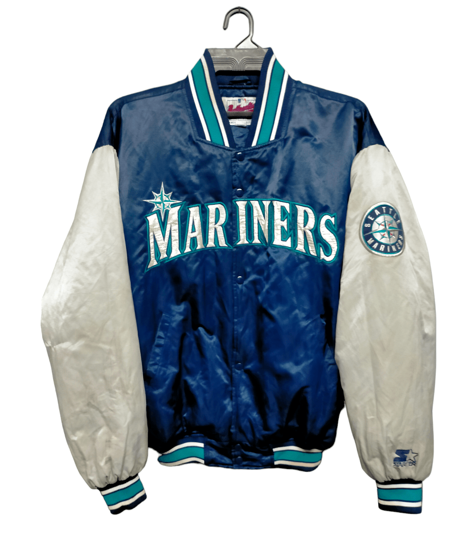 Starter Vintage Mariners x Seattle Starter Varsity Jacket Size US L / EU 52-54 / 3 - 1 Thumbnail