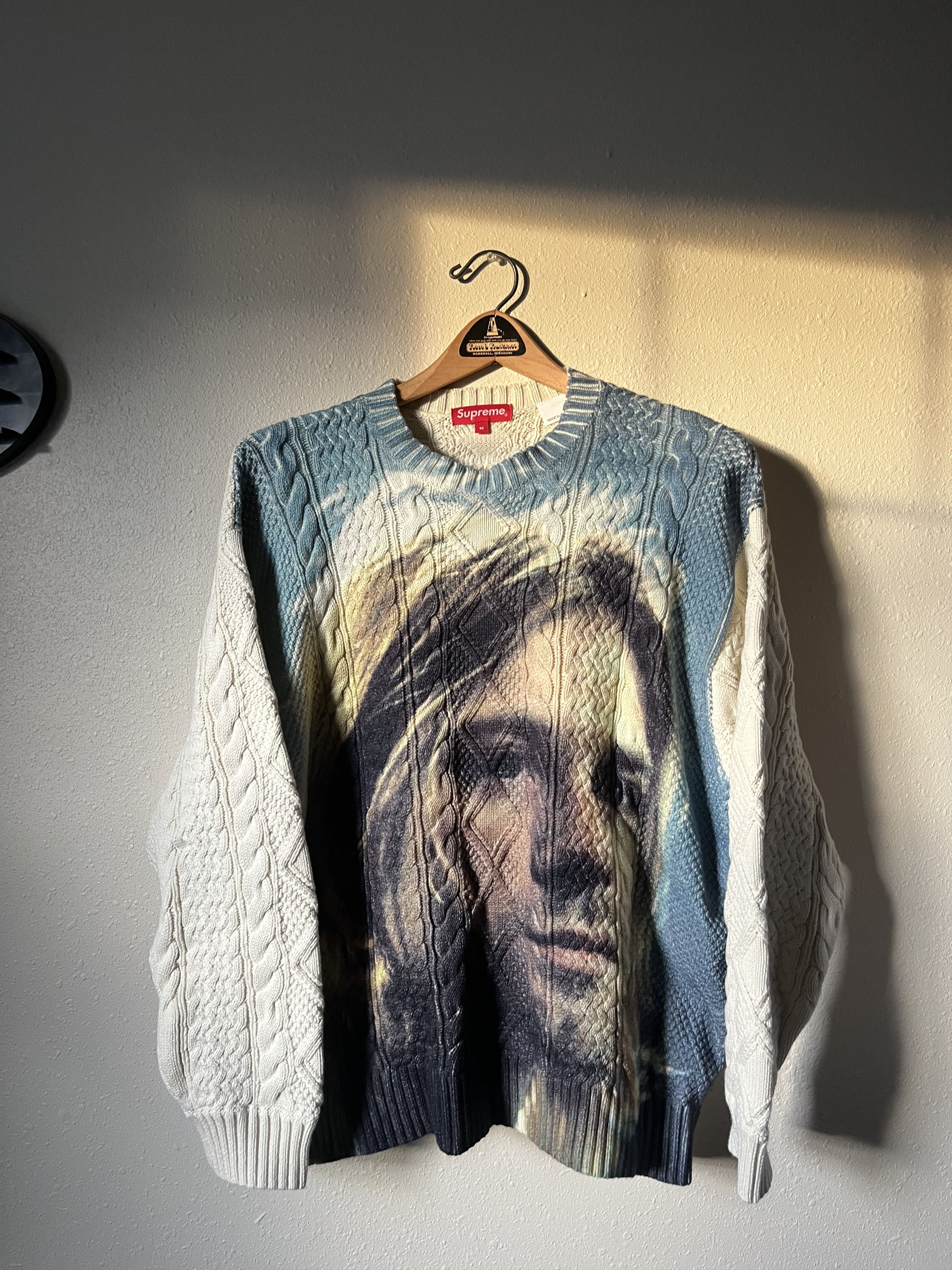 たらこ　Supreme  Cobain Sweater　М Kurt Cobain x Supreme T-Shirt | SNKRDUNK Magazine