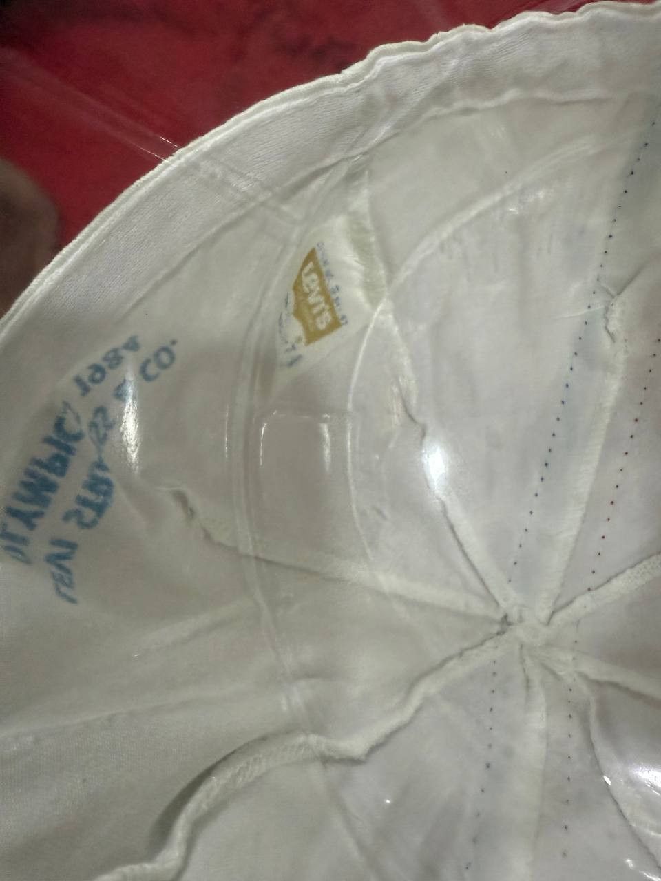 Levi's Vintage Clothing VINTAGE LEVIS 1984 OLYMPICS CYCLING HAT CAP Size 42 - 3 Thumbnail