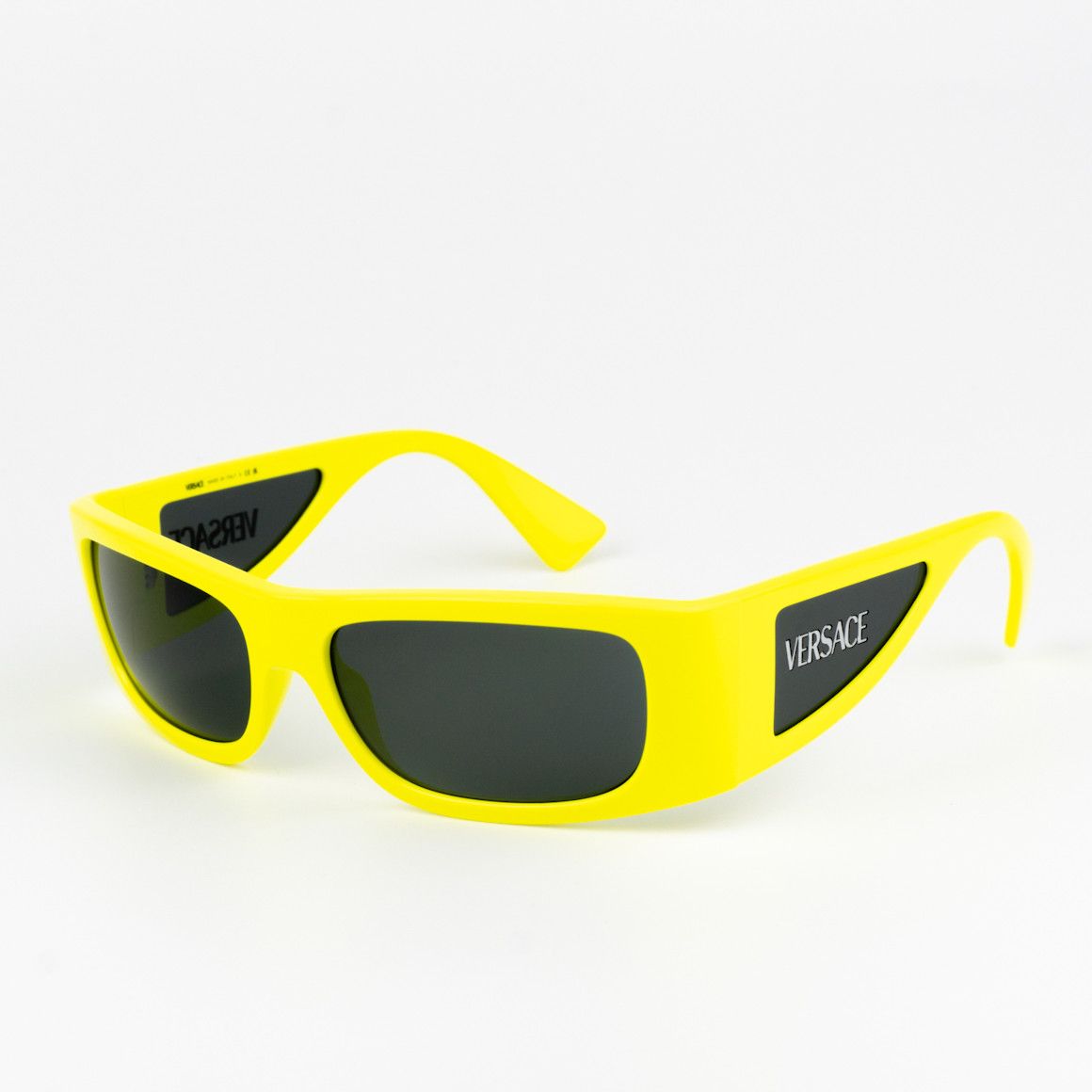 Versace NEW Versace VE4482 544987 Shield Unisex Sunglasses Size ONE SIZE - 4 Thumbnail