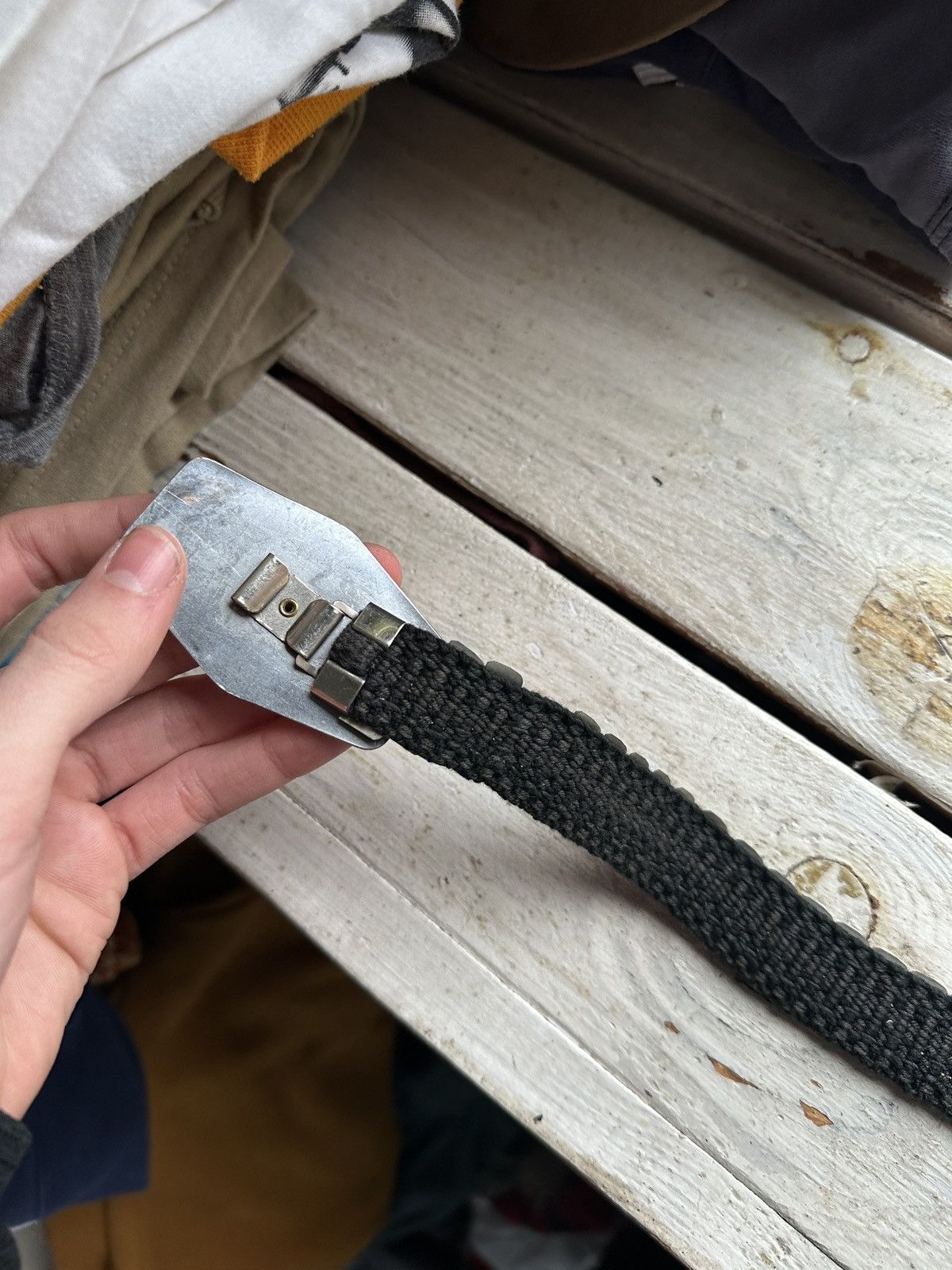 Vintage 🚨Vintage Crazy Metal Belt Drip Japanese Hype bb Simon Size ONE SIZE - 9 Thumbnail