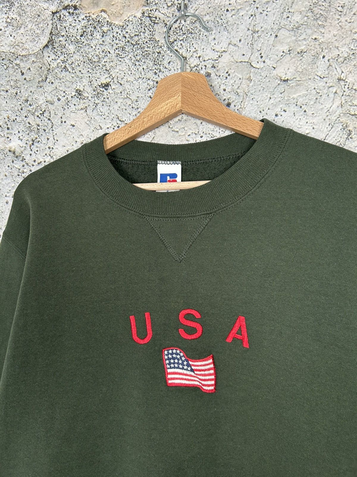 Russell Athletic Vintage USA Russell Athletics Boxy Fit Crewneck 90s Size US S / EU 44-46 / 1 - 3 Thumbnail