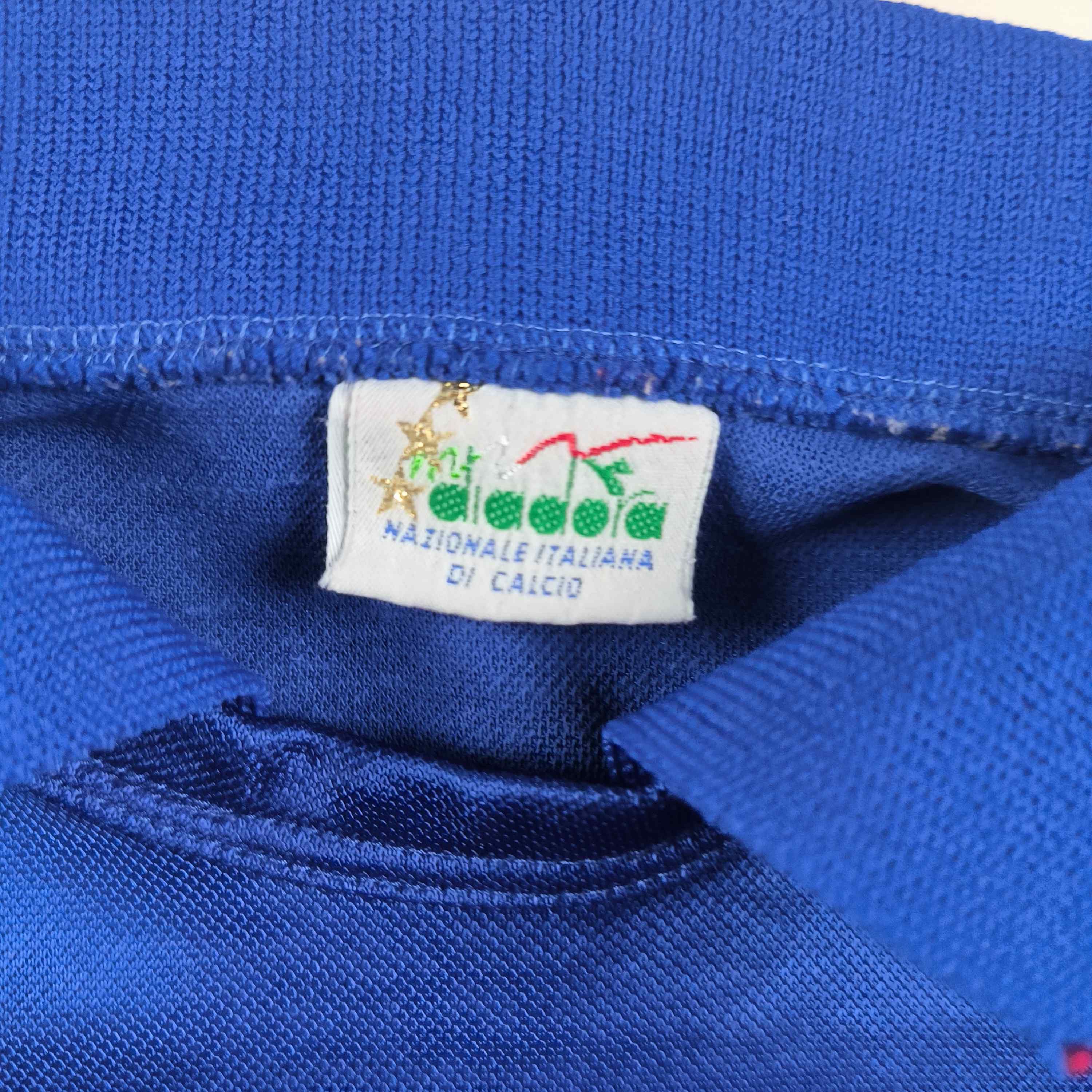 Diadora Italy 1990-92 Diadora home LS #9 football jersey size S Size US S / EU 44-46 / 1 - 5 Thumbnail