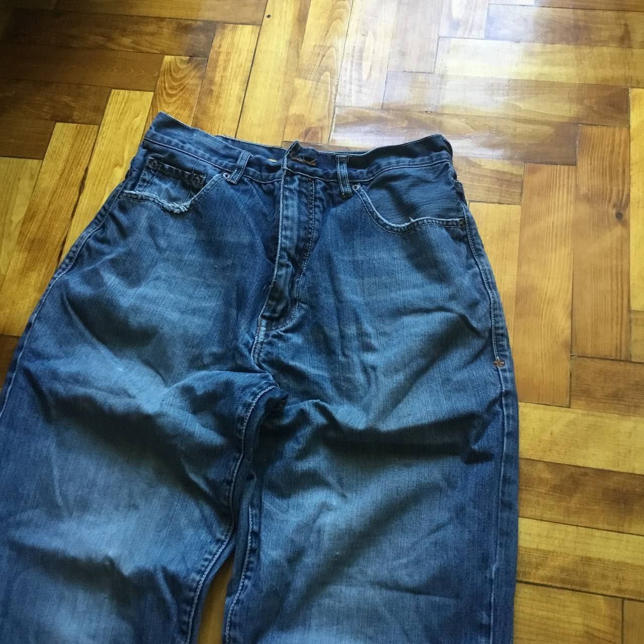 Ecko Unltd. × JNCO × Vintage Crazy Vintage Y2K Baggy Jeans Ecko JNCO Style Size US 34 / EU 50 - 11 Thumbnail