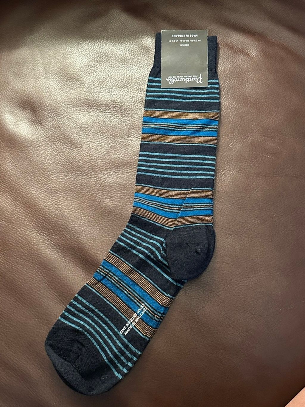 Pantherella Pantherelle Silsbury Merino Socks Medium Size ONE SIZE - 4 Thumbnail