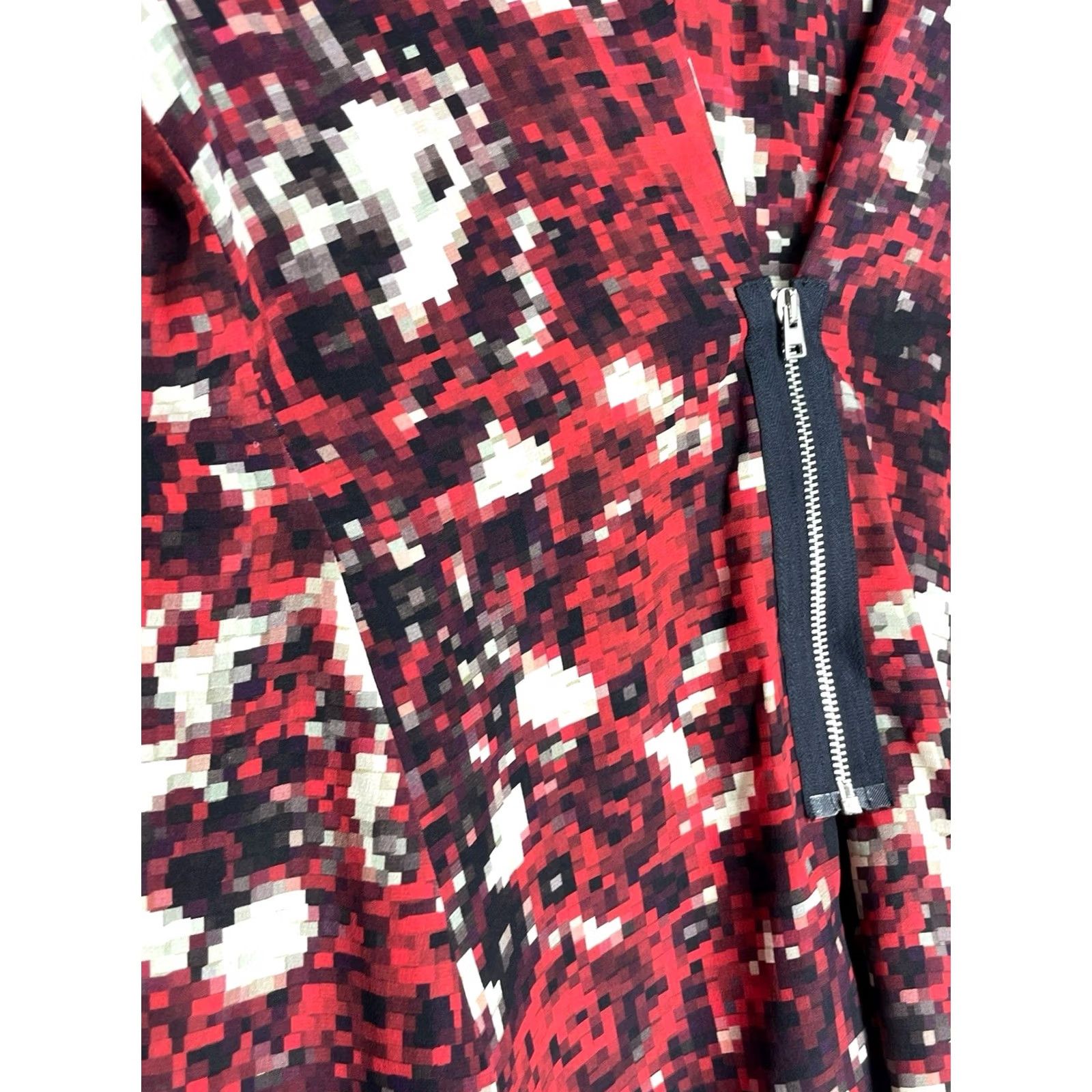 Missoni Missoni Blouse Women Silk Red Size 42 Long Sleeve Zipper Casual VINTAGE? No Size M / US 6-8 / IT 42-44 - 4 Thumbnail
