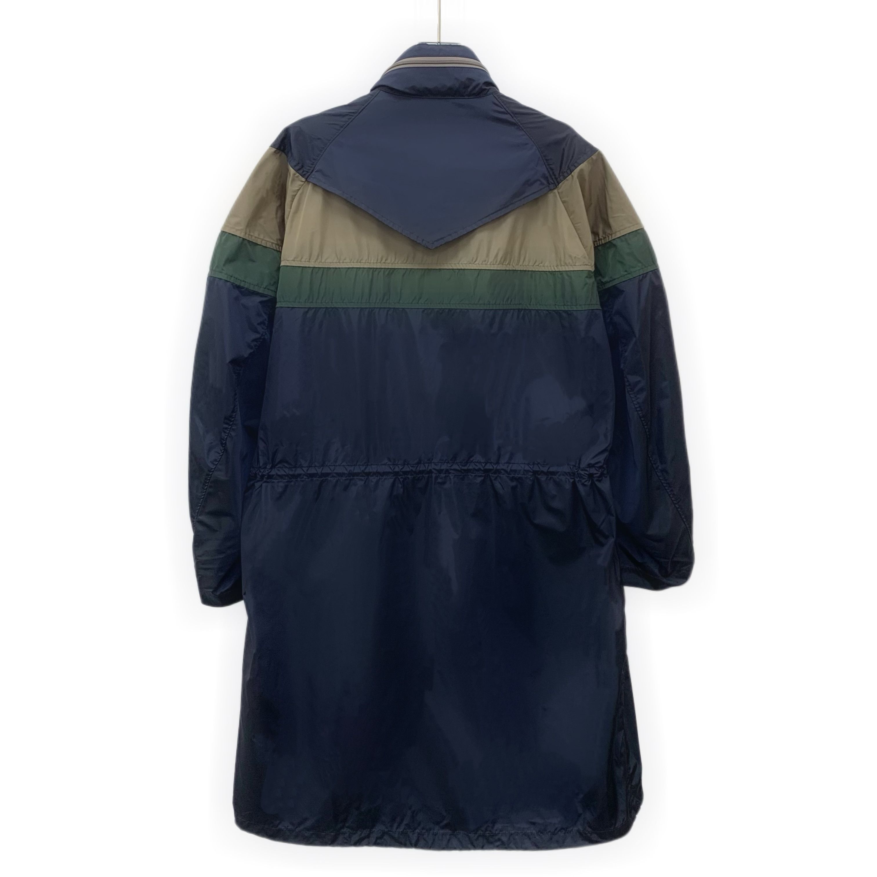 Kolor Kolor Colorblock Stripe Nylon Parka Jacket (2/M) Size US M / EU 48-50 / 2 - 2 Thumbnail
