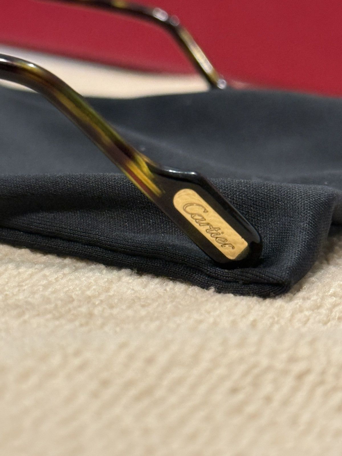 Cartier Cartier Glasses CT0330S Big C Cartier Size ONE SIZE - 16 Thumbnail