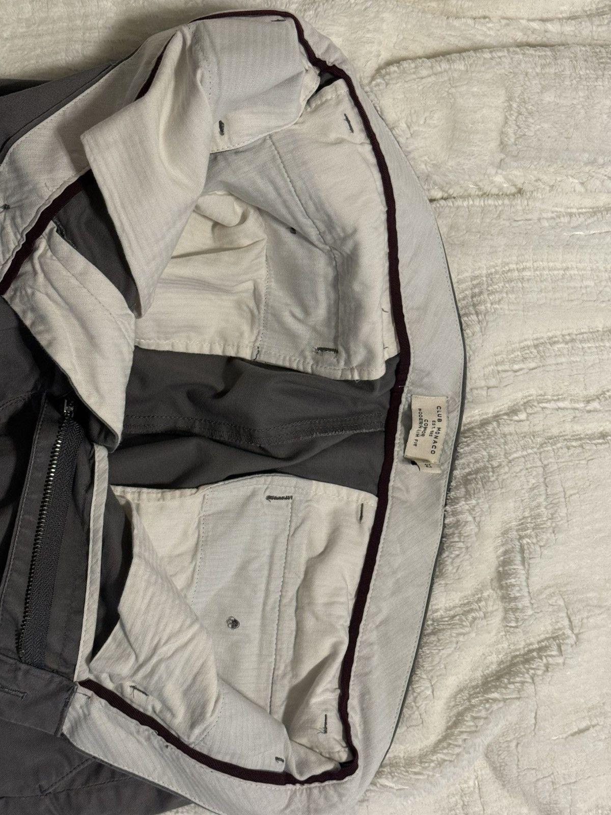 Club Monaco Club Monaco grey chinos Size US 32 / EU 48 - 2 Thumbnail