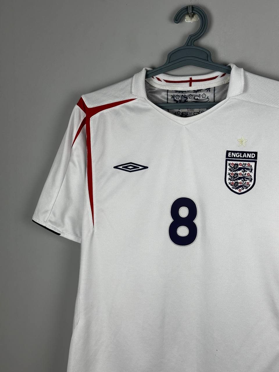 Vintage Umbro England 2008 home Lampard jersey Size US XL / EU 56 / 4 - 3 Thumbnail