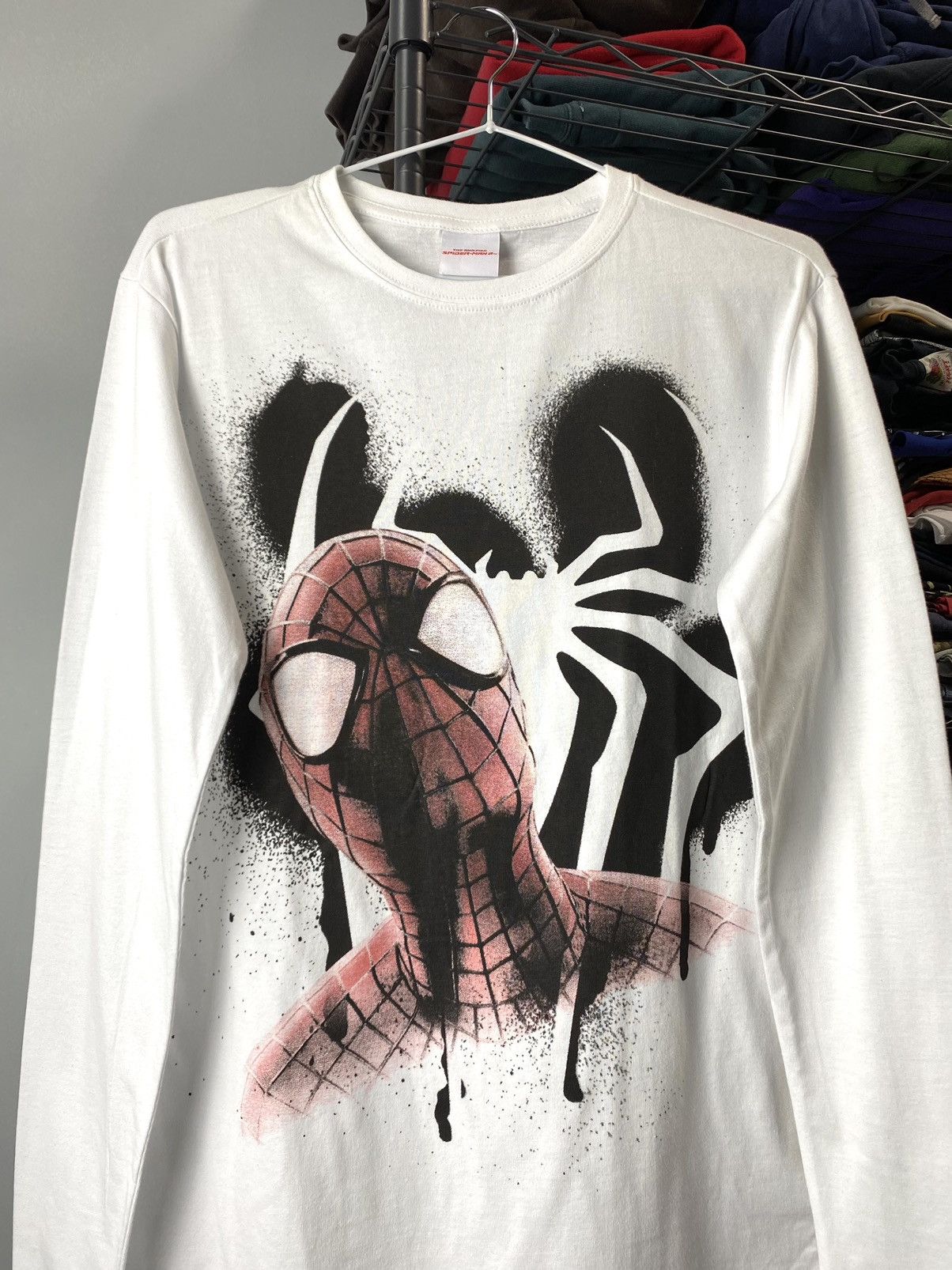 Marvel Comics × Vintage Vintage Style Spider Man Longsleeve T Shirt Marvel Movie Size US S / EU 44-46 / 1 - 2 Thumbnail