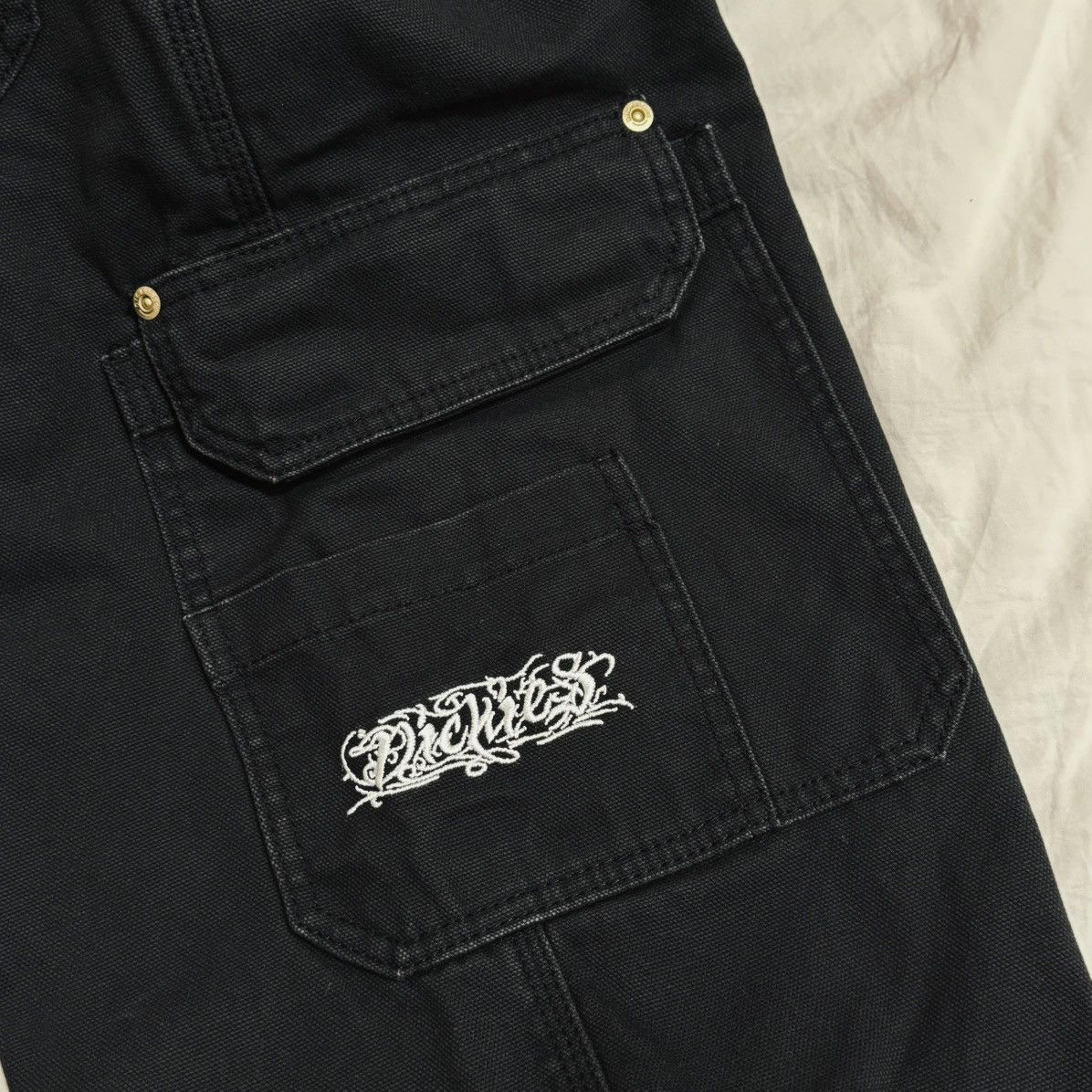Dickies × Supreme Supreme Dickies Flannel Lined Cargo Pants Black 30 Size US 30 / EU 46 - 5 Thumbnail
