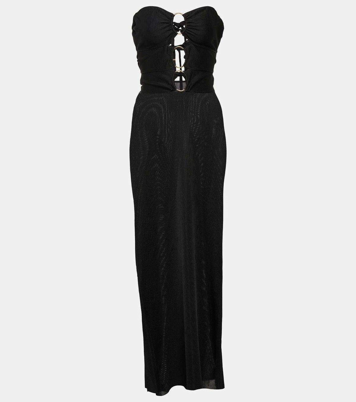 Tom Ford o1y0126 Maxi Dress in Black Size XL / US 12-14 / IT 48-50 - 1 Thumbnail