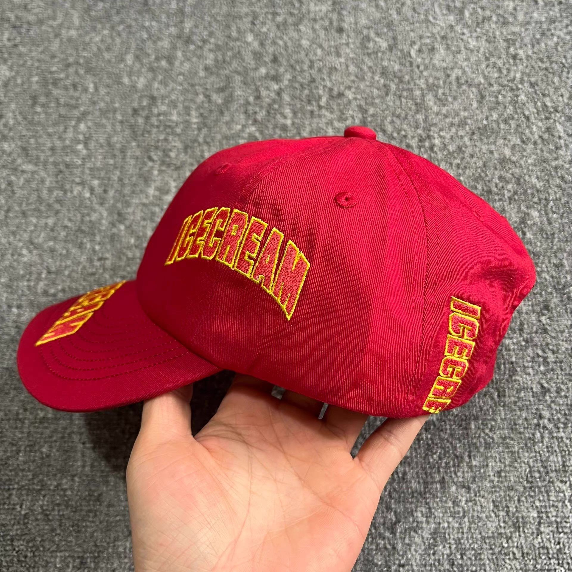 Billionaire Boys Club BBC ICECREAM Arch Embroidered Curved Brim Baseball Cap Q7 Size ONE SIZE - 7 Thumbnail