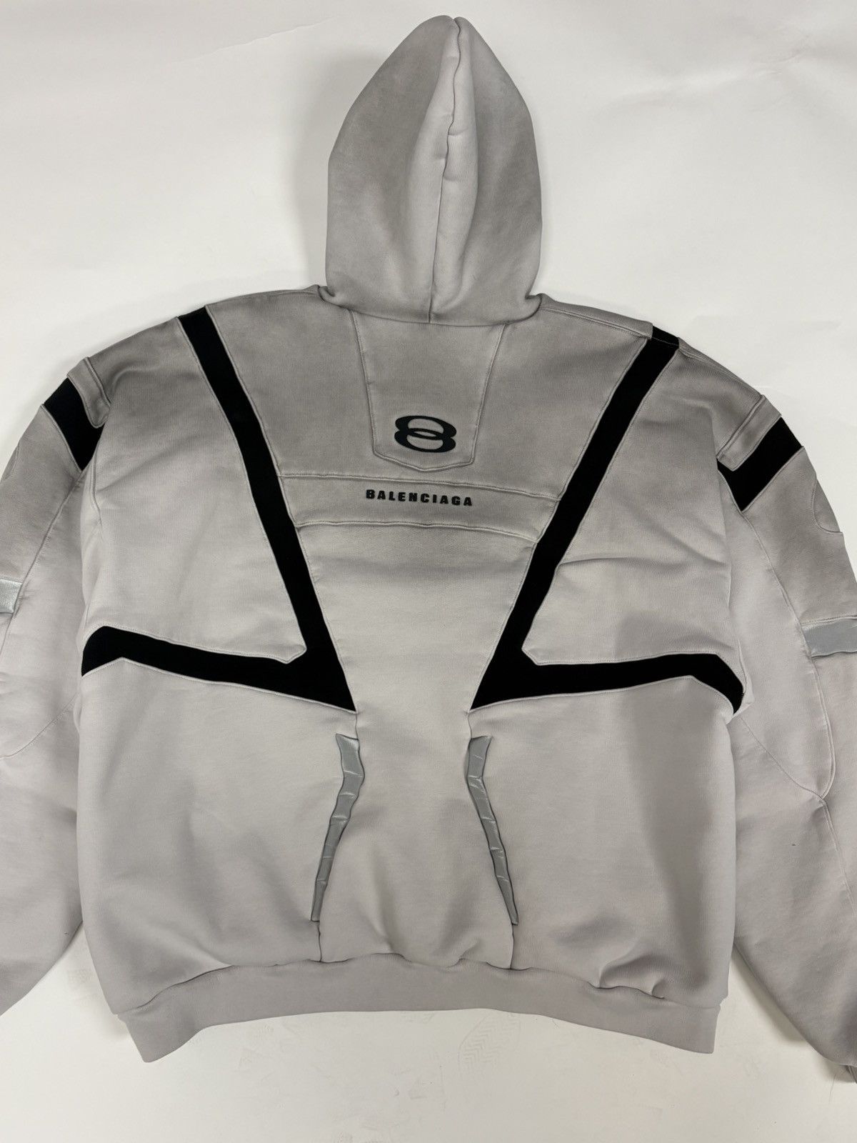 Balenciaga FW24 Unity Sports Icon Padded Zip-Up Hoodie Size US XL / EU 56 / 4 - 5 Thumbnail