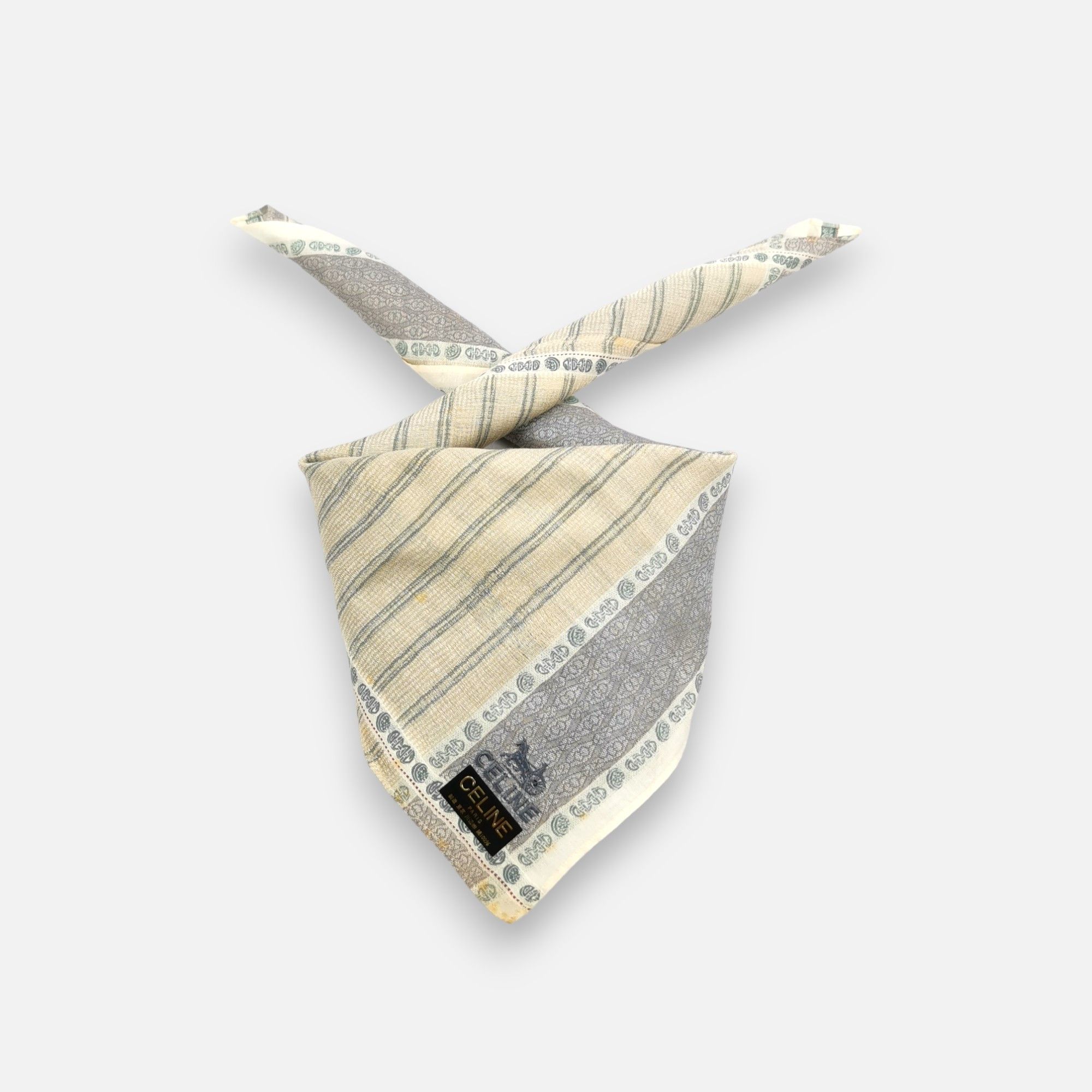 Kenzo × Vintage BNWT Vintage Kenzo Handkerchief Pocket Square Bandana Size ONE SIZE - 1 Thumbnail