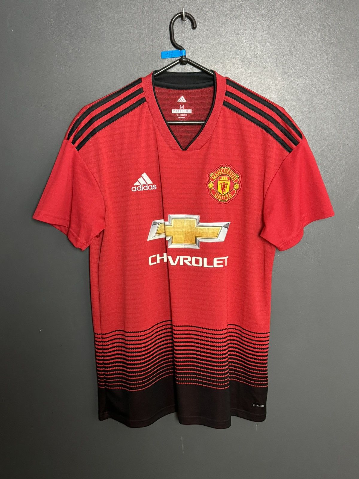 Adidas Manchester United 18/19 Home Football Jersey T-Shirt Size US M / EU 48-50 / 2 - 1 Thumbnail