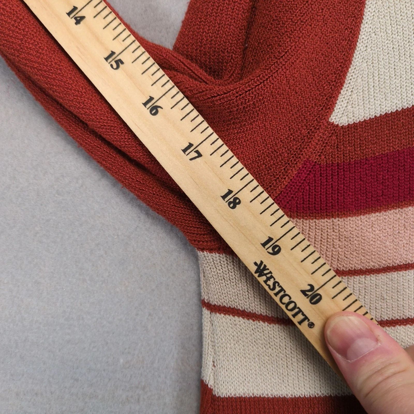 Other Polagram Colorblock Striped Knit Sweater Dress Sz M Size M / US 6-8 / IT 42-44 - 6 Thumbnail