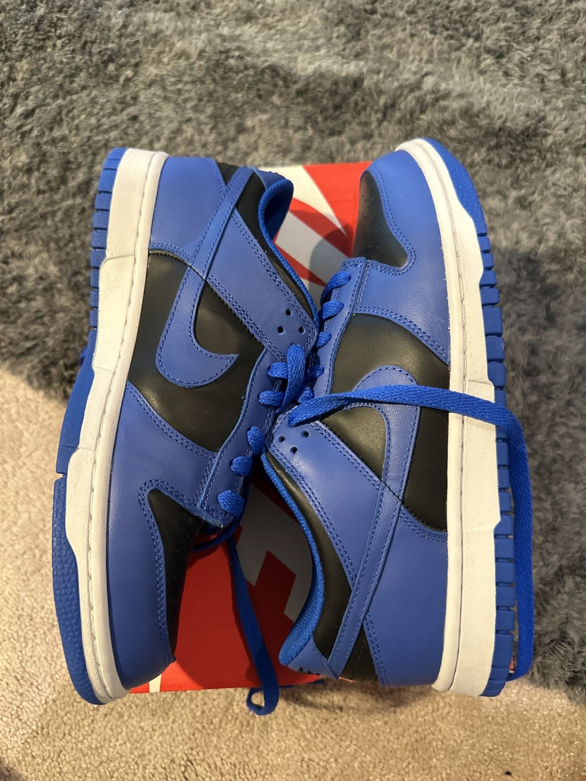 Nike Dunk low GS Hyper cobalt unisex Size US 7 / EU 40 - 1 Thumbnail
