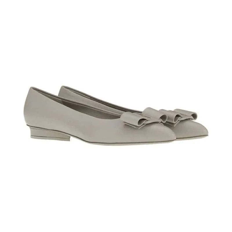 Salvatore Ferragamo o1s1rm0924 Ballet Flats in Grey Size US 6.5 / IT 36.5 - 4 Thumbnail