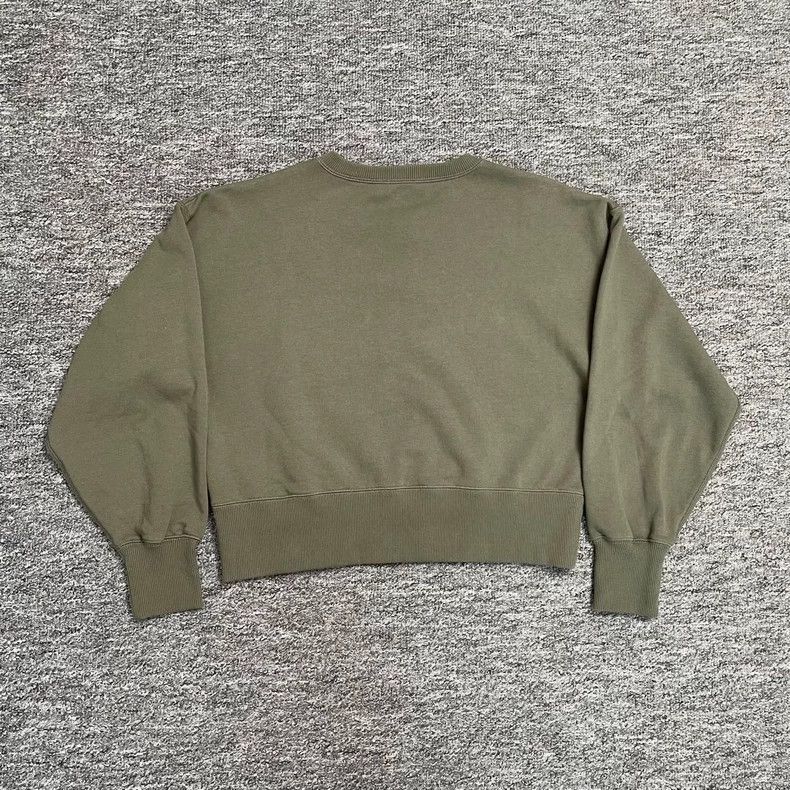 Celine Celine Green Lettered Sweatshirt for Women Size M / US 6-8 / IT 42-44 - 2 Thumbnail