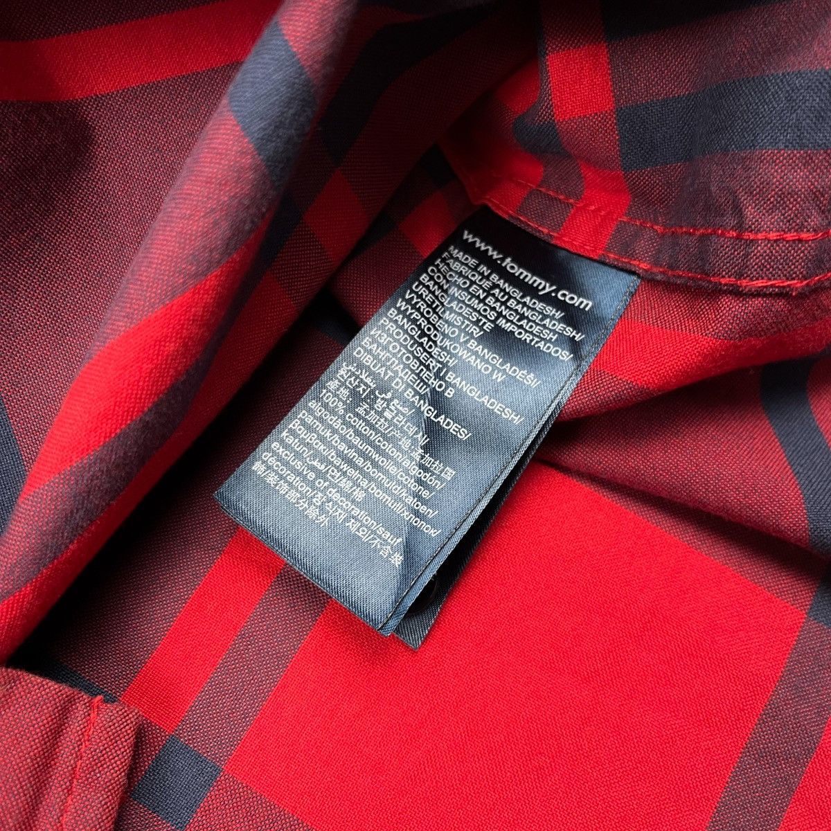 Tommy Jeans Tommy Jeans TMJ Badge Plaid Overshirt Size US M / EU 48-50 / 2 - 9 Thumbnail