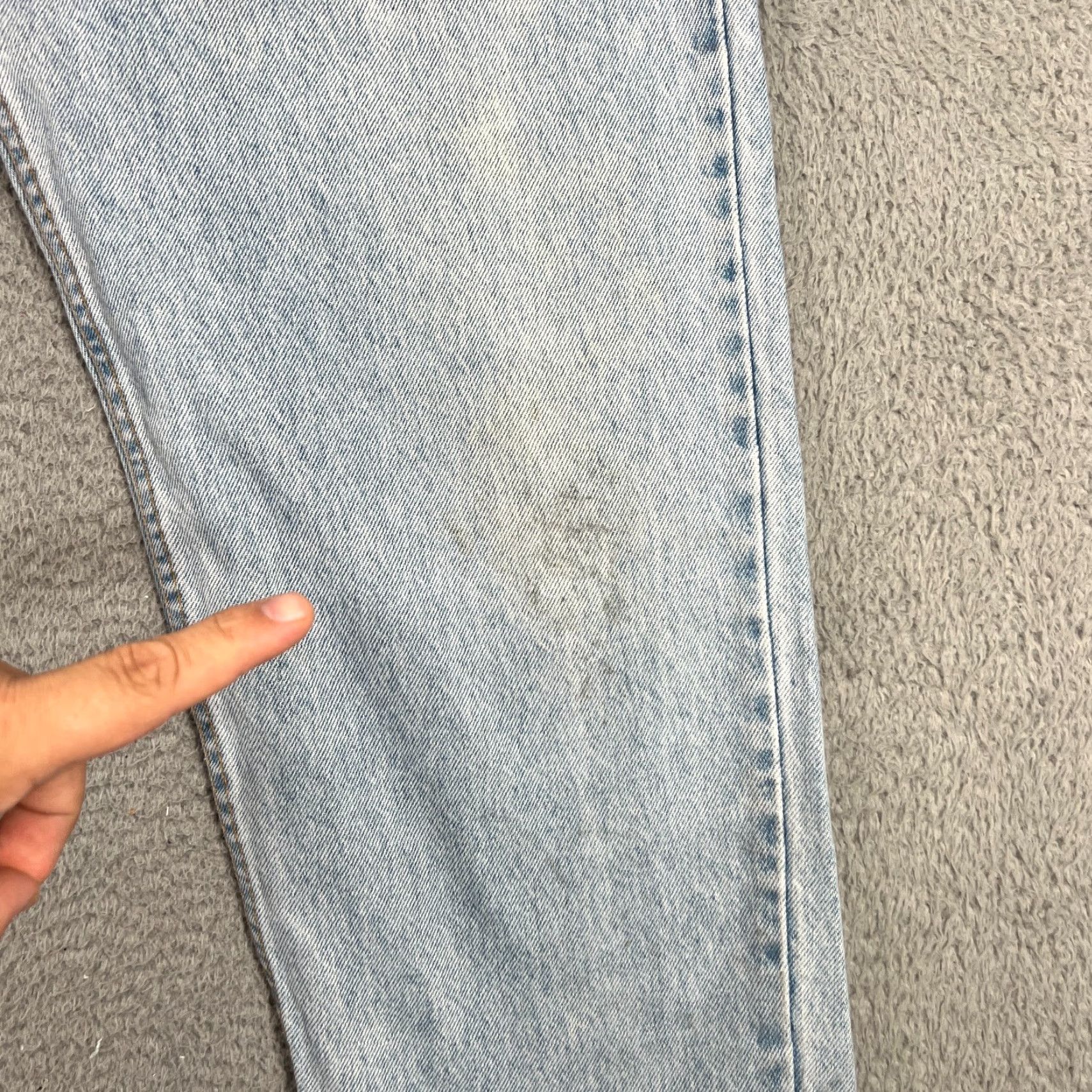 Levi's Vintage Levi's 550 Jeans Men 36 Regular Relaxed Fit Light Wash 90s Retro Denim Size US 36 / EU 52 - 3 Thumbnail