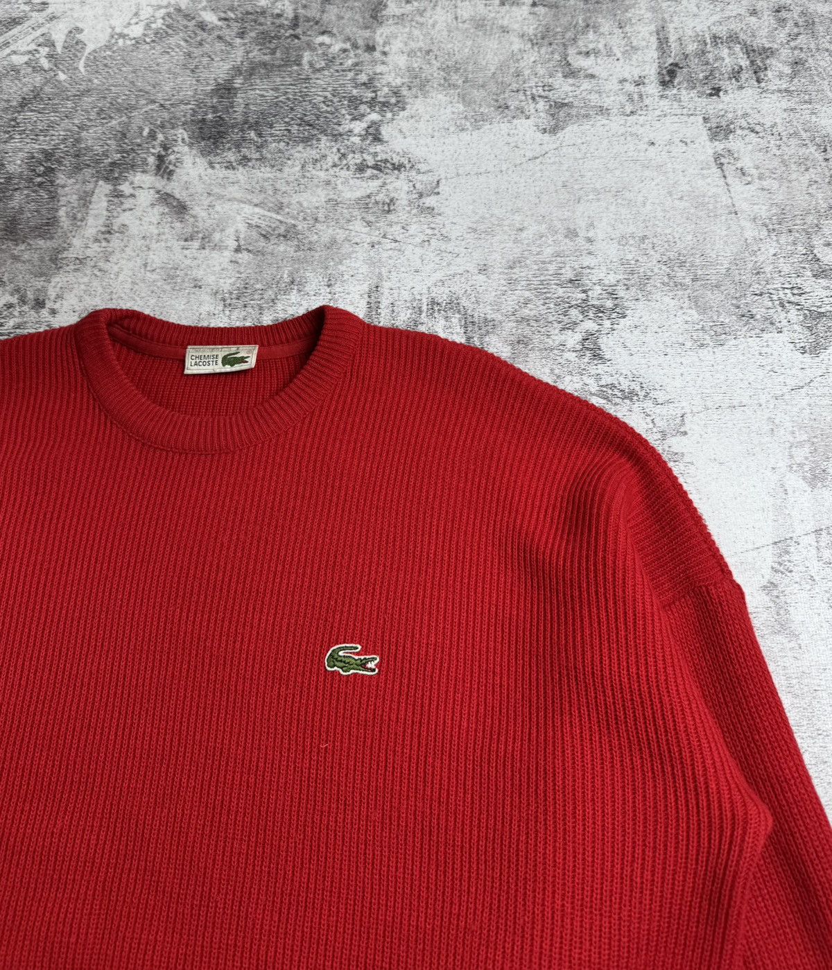 Lacoste Chemise Lacoste 5 Laine Wool France Acrylic Sweater Pullover Size US L / EU 52-54 / 3 - 8 Thumbnail