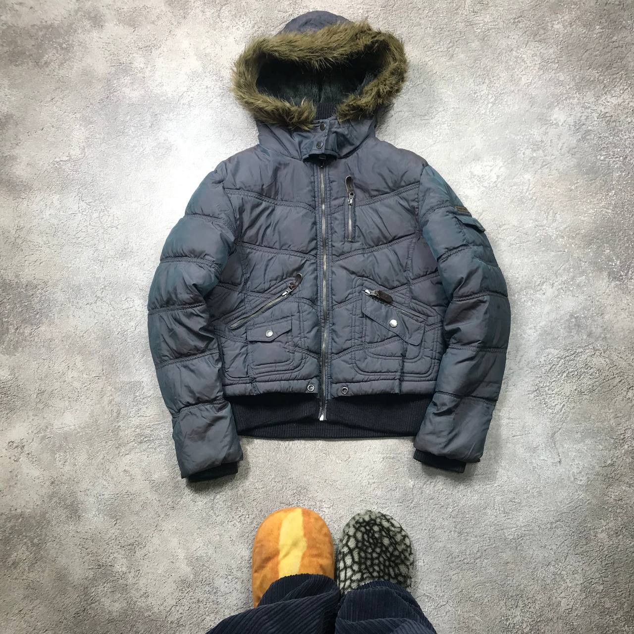 Japanese Brand VINTAGE Y2K BOMBER JACKET JAPAN CASUAL STREETWEAR 90s Size M / US 6-8 / IT 42-44 - 1 Thumbnail