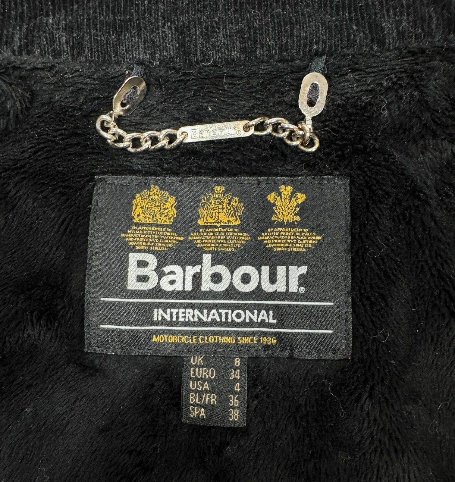 Barbour Barbour International Wax Asymmetrical Jacket Biker UK8 US4 Size S / US 4 / IT 40 - 14 Thumbnail