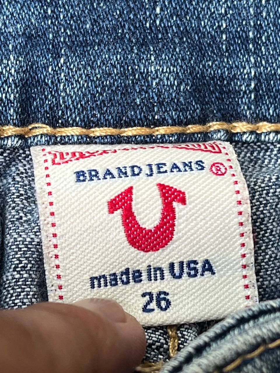True Religion VINTAGE TRUE RELIGION FLARED JEANS MADE IN USA Size US 32 / EU 48 - 13 Thumbnail