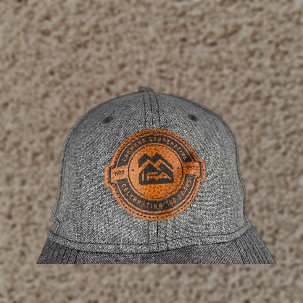 Vintage Otto IFA 100 years Hat Cap Strap Back Adult OS Gray 100% Poly Farmers Cooperative Baseball Cap Size ONE SIZE - 1 Thumbnail
