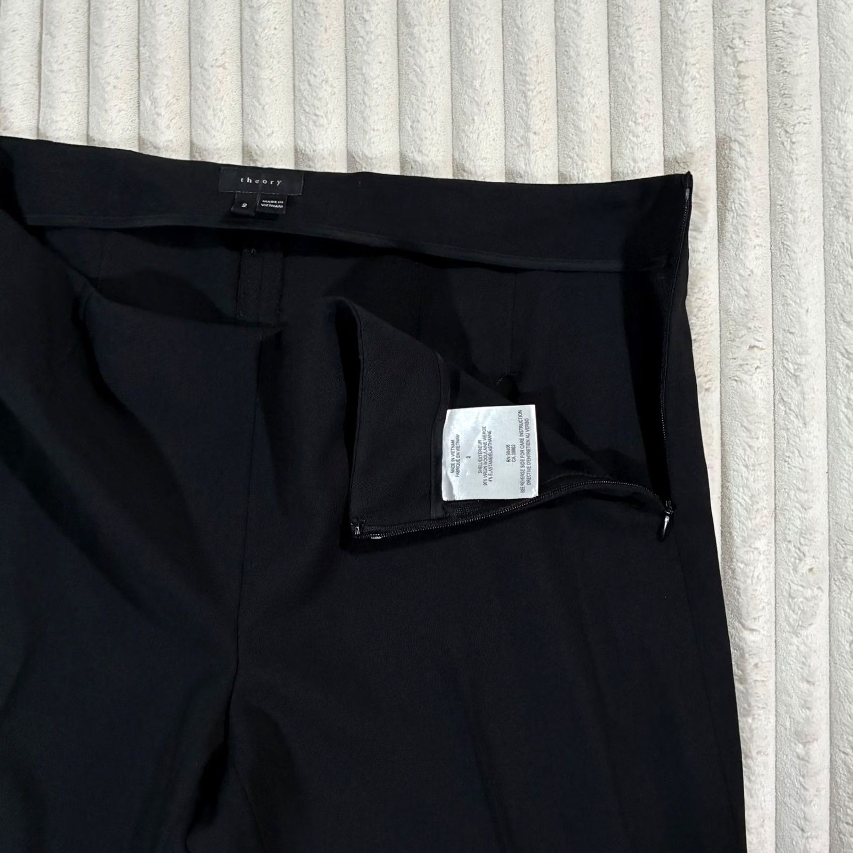 Theory Theory dress pants women's virgin wool blend straight leg 2 Size 26" / US 2 / IT 38 - 3 Thumbnail