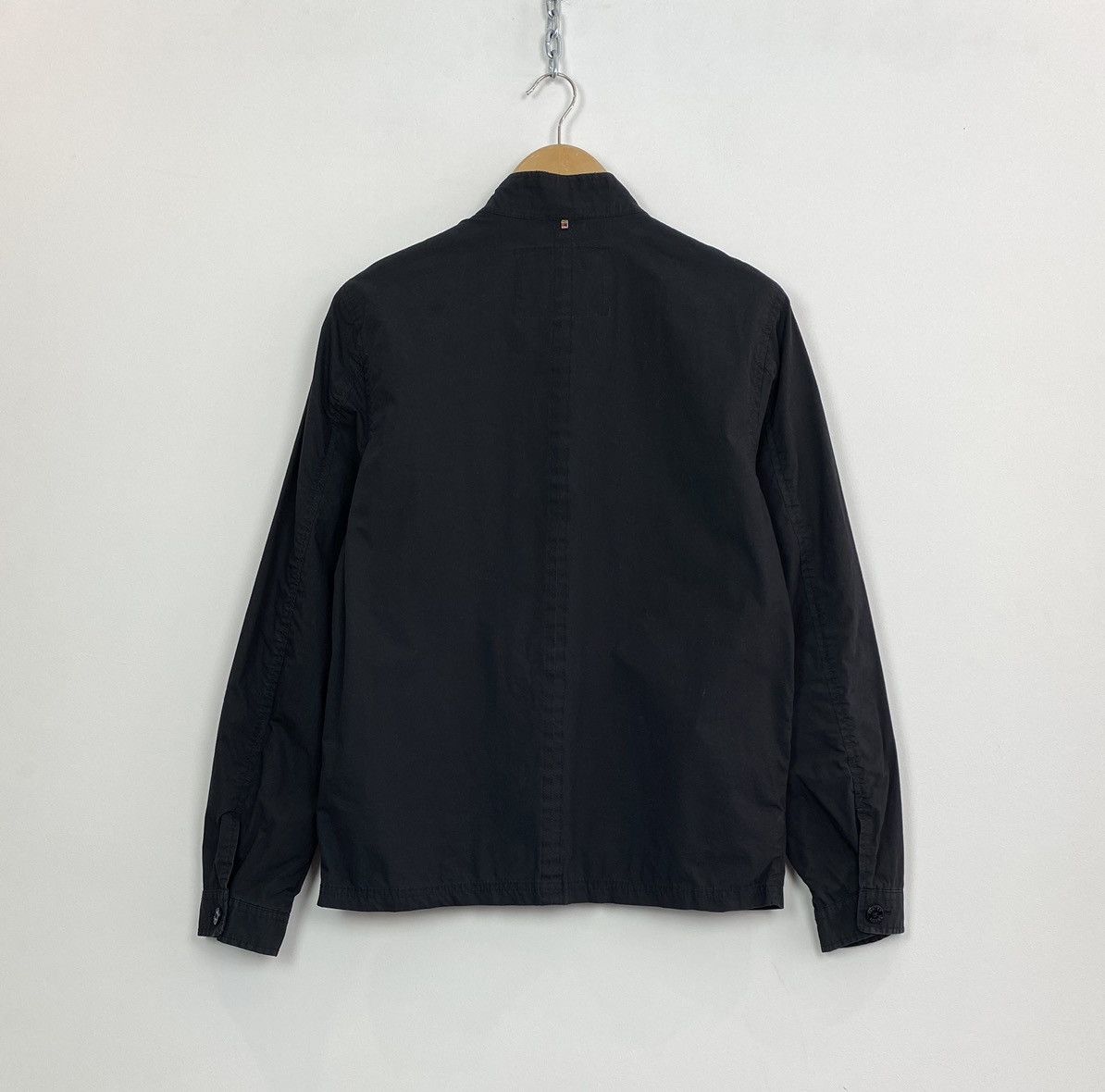 Pretty Green Pretty Green Full Zip Long Sleeve Cotton Jacket Size M Black Size US M / EU 48-50 / 2 - 12 Thumbnail