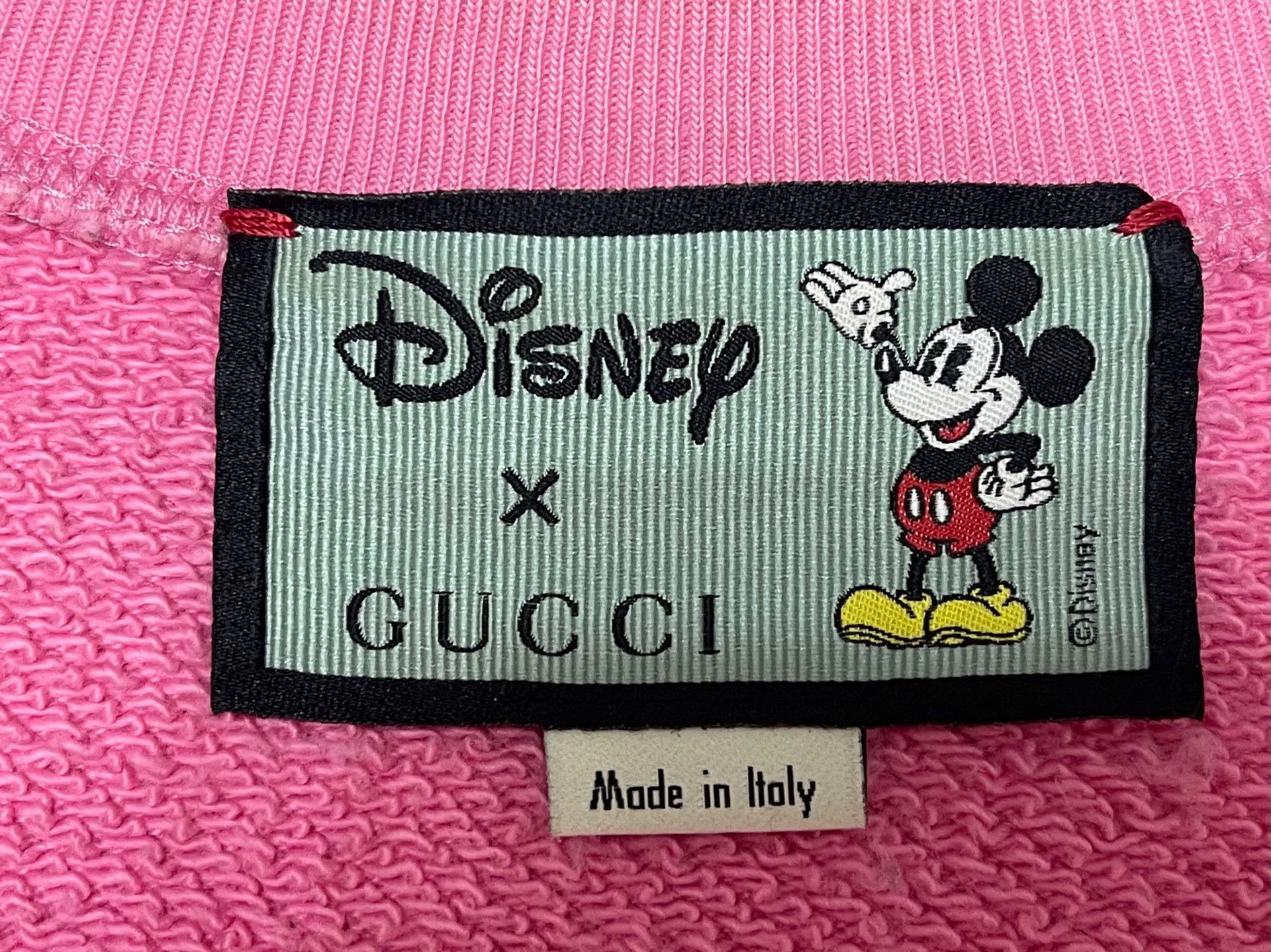Gucci Gucci Pink OS Cotton Sweatshirt L (Unisex) Size US L / EU 52-54 / 3 - 4 Thumbnail