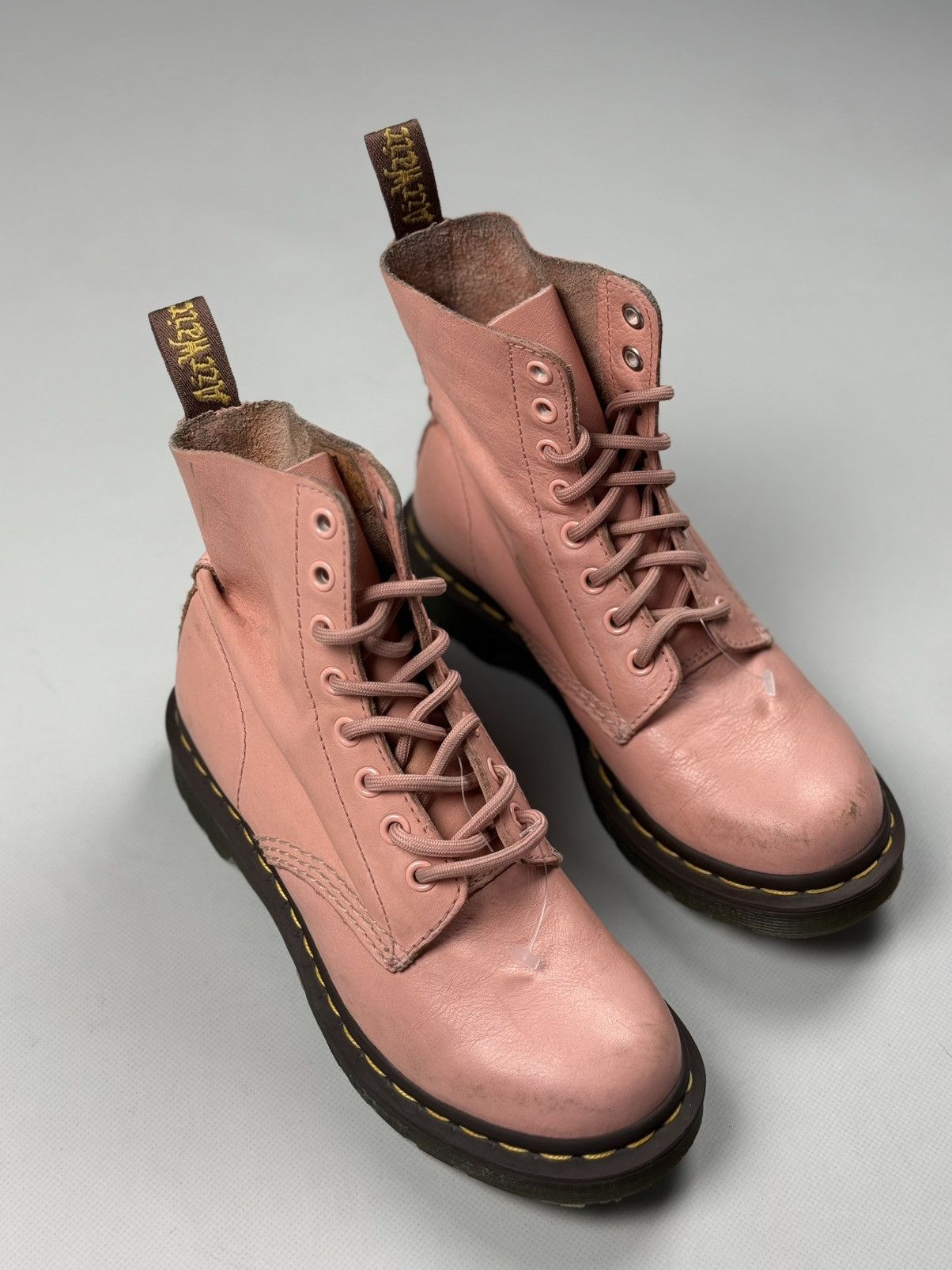 Dr. Martens 1460 Pascal Ladies Leather Combat Boots Shoes