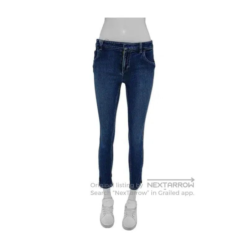 Louis Vuitton Blue Cotton Women's Jeans .
