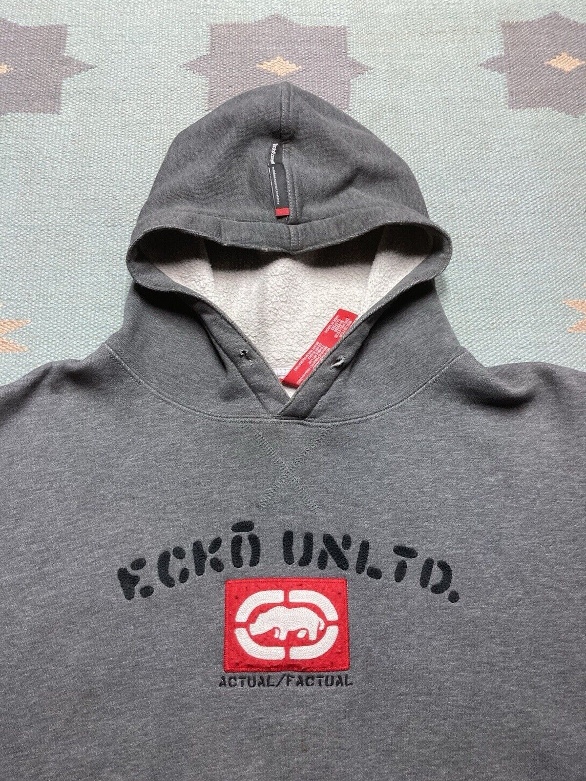 Ecko Unltd. × Vintage VTG Ecko unltd pullover hoodie streetwear rhino y2k XXL Size US XXL / EU 58 / 5 - 6 Thumbnail