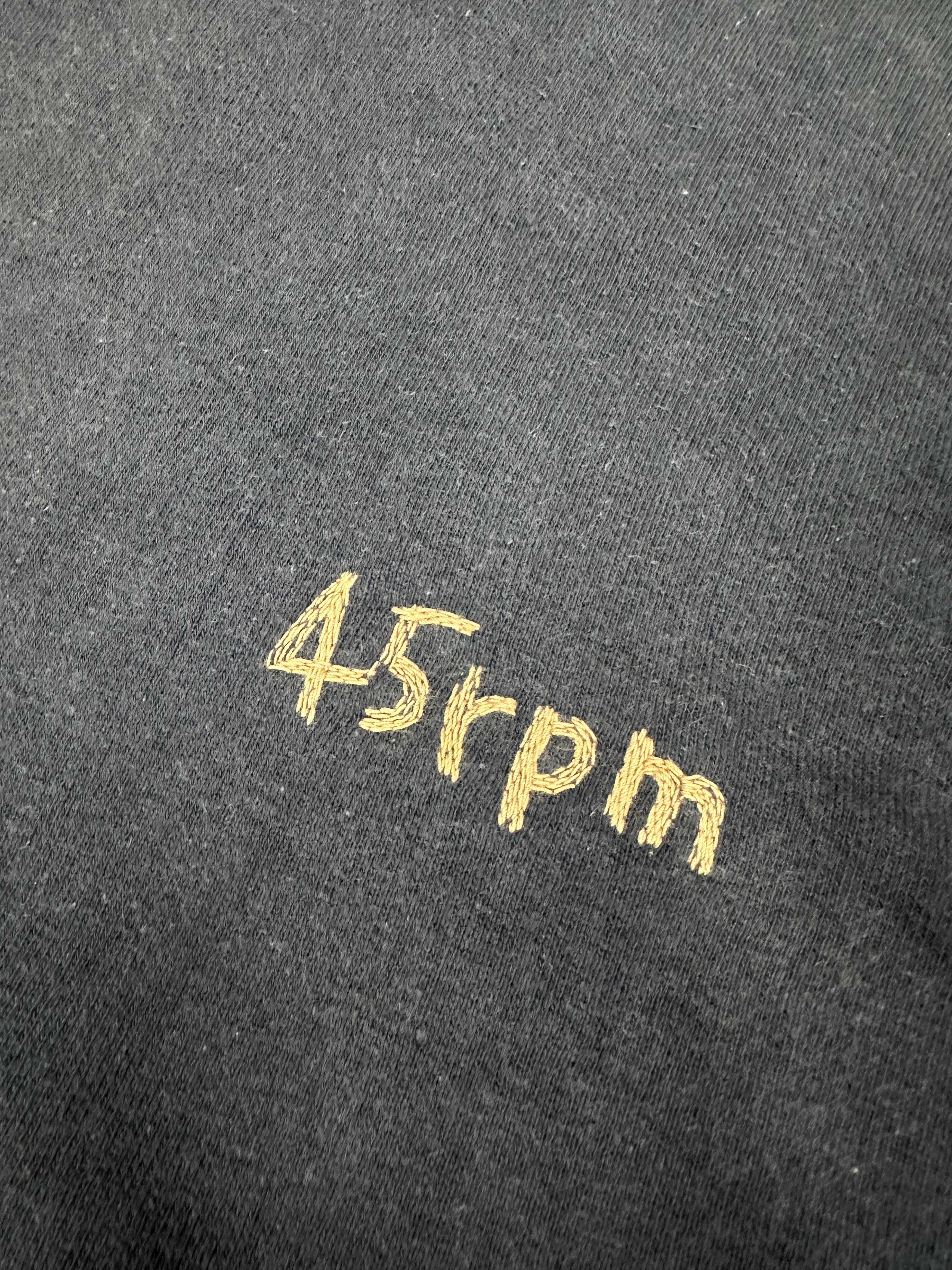 45rpm 90s 45rpm Baggy Faded Vintage Sweatshirt Z213 Size US L / EU 52-54 / 3 - 5 Thumbnail