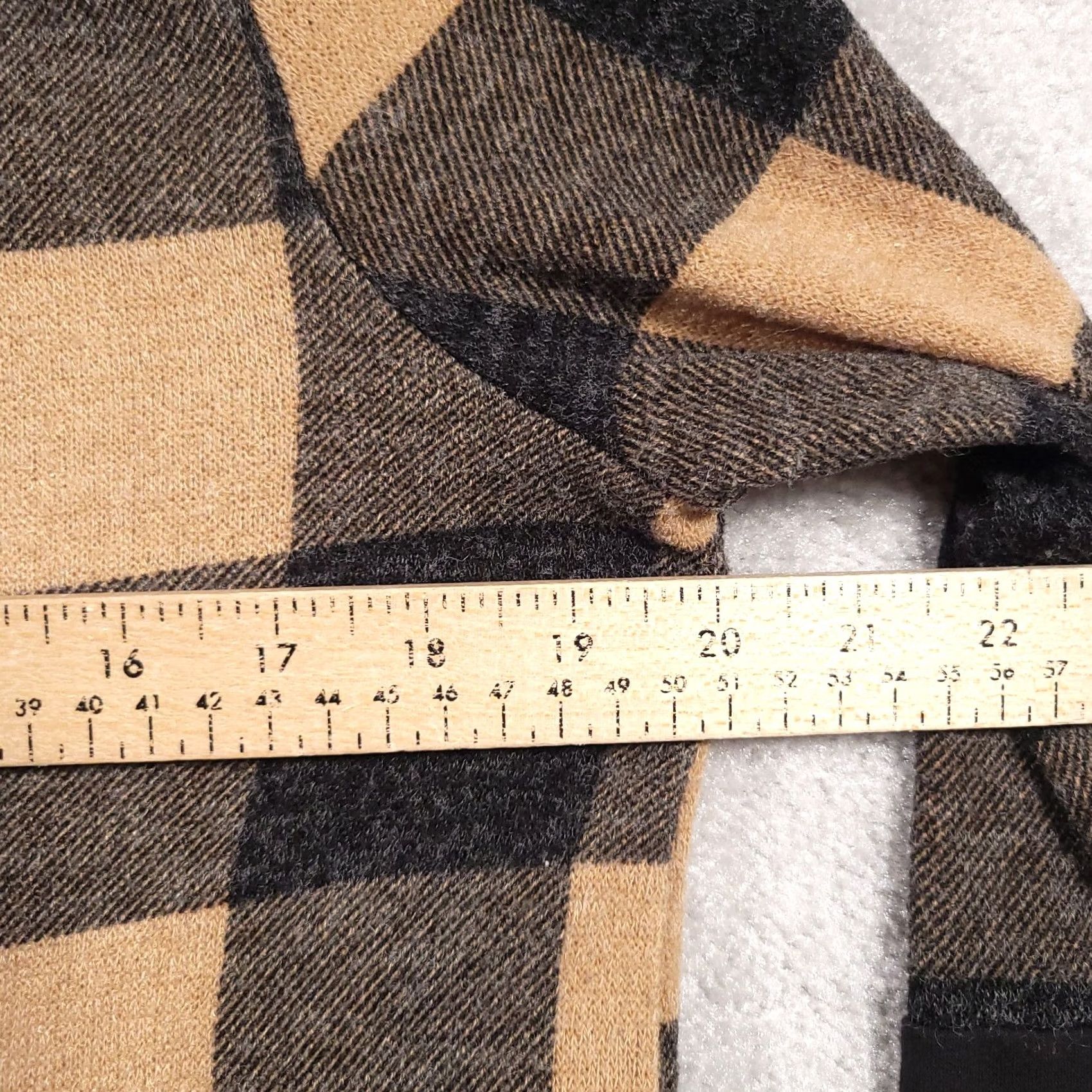 Vintage VINTAGE Haptics By Holly Harper Turtleneck Sweater Women's Small Brown Plaid Size S / US 4 / IT 40 - 7 Thumbnail