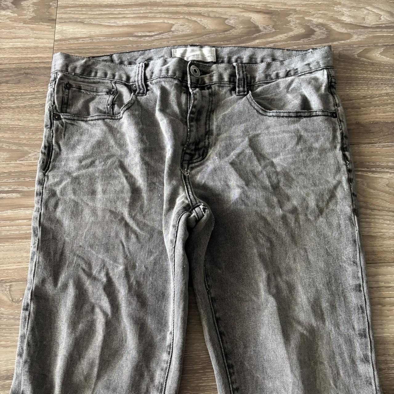 Ecko Unltd. Crazy Vintage Y2K/2000s Grunge Faded Black Ecko Denim Jeans! 34x31 Size US 34 / EU 50 - 5 Thumbnail