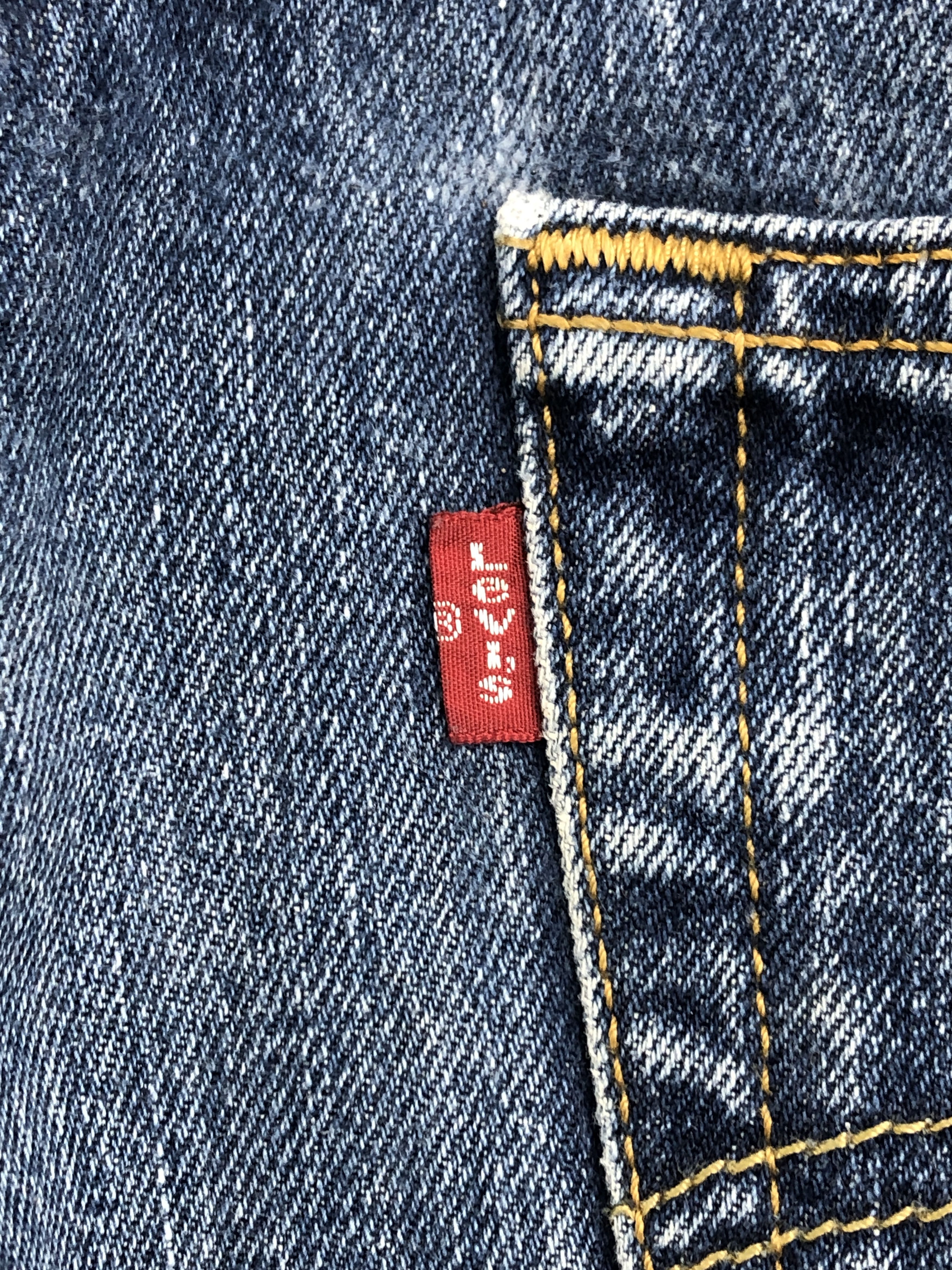 Levi's × Vintage Faded Blue Vintage 90s Levis 501 Denim Jeans Size US 35 - 6 Thumbnail