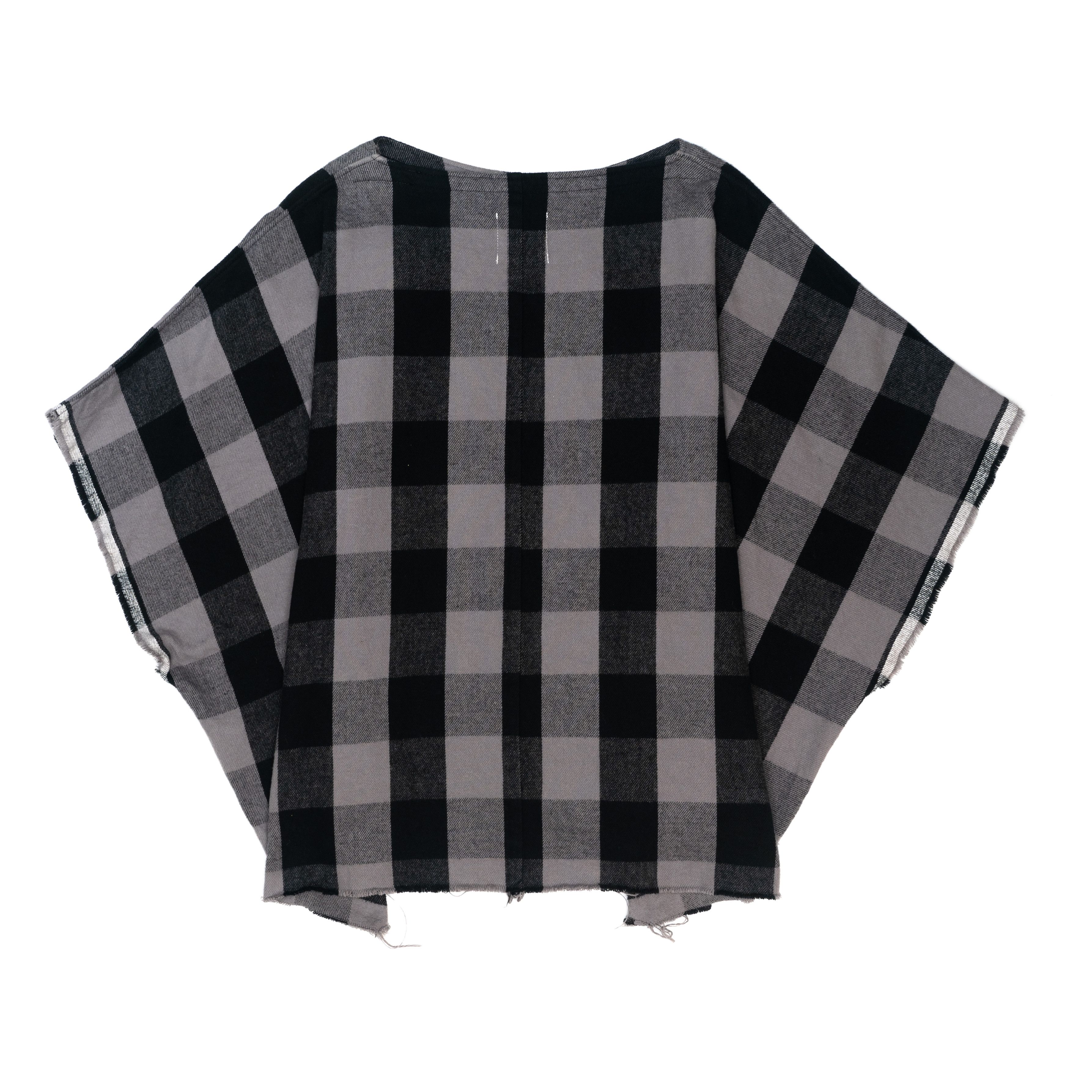 Takahiromiyashita The Soloist. The Soloist Plaid Poncho Size US S / EU 44-46 / 1 - 2 Thumbnail