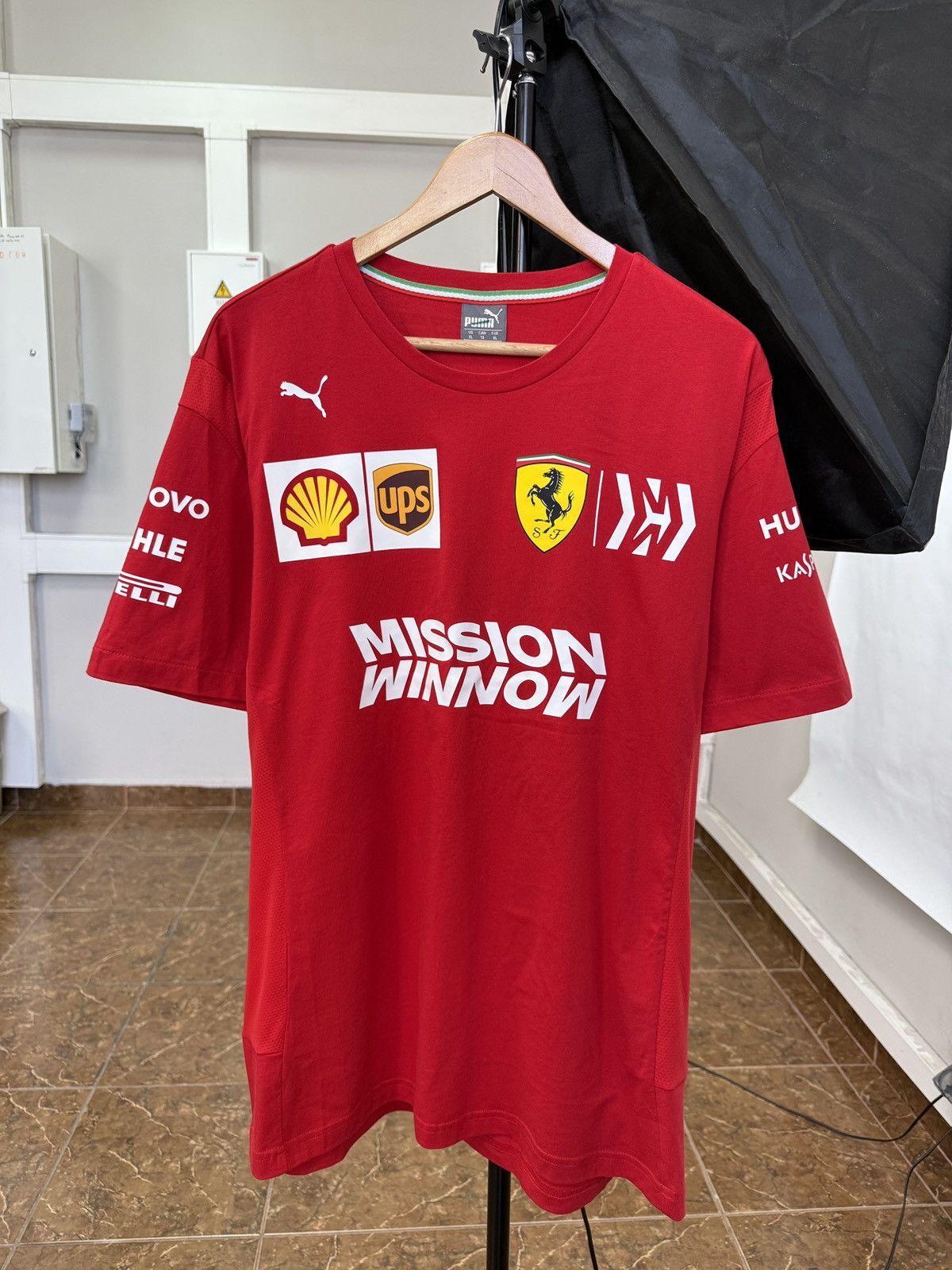 Ferrari × Puma 🇮🇹 Vintage Y2K Puma Ferrari Hublot Pirelli Michael Schumacher Size US XL / EU 56 / 4 - 1 Thumbnail