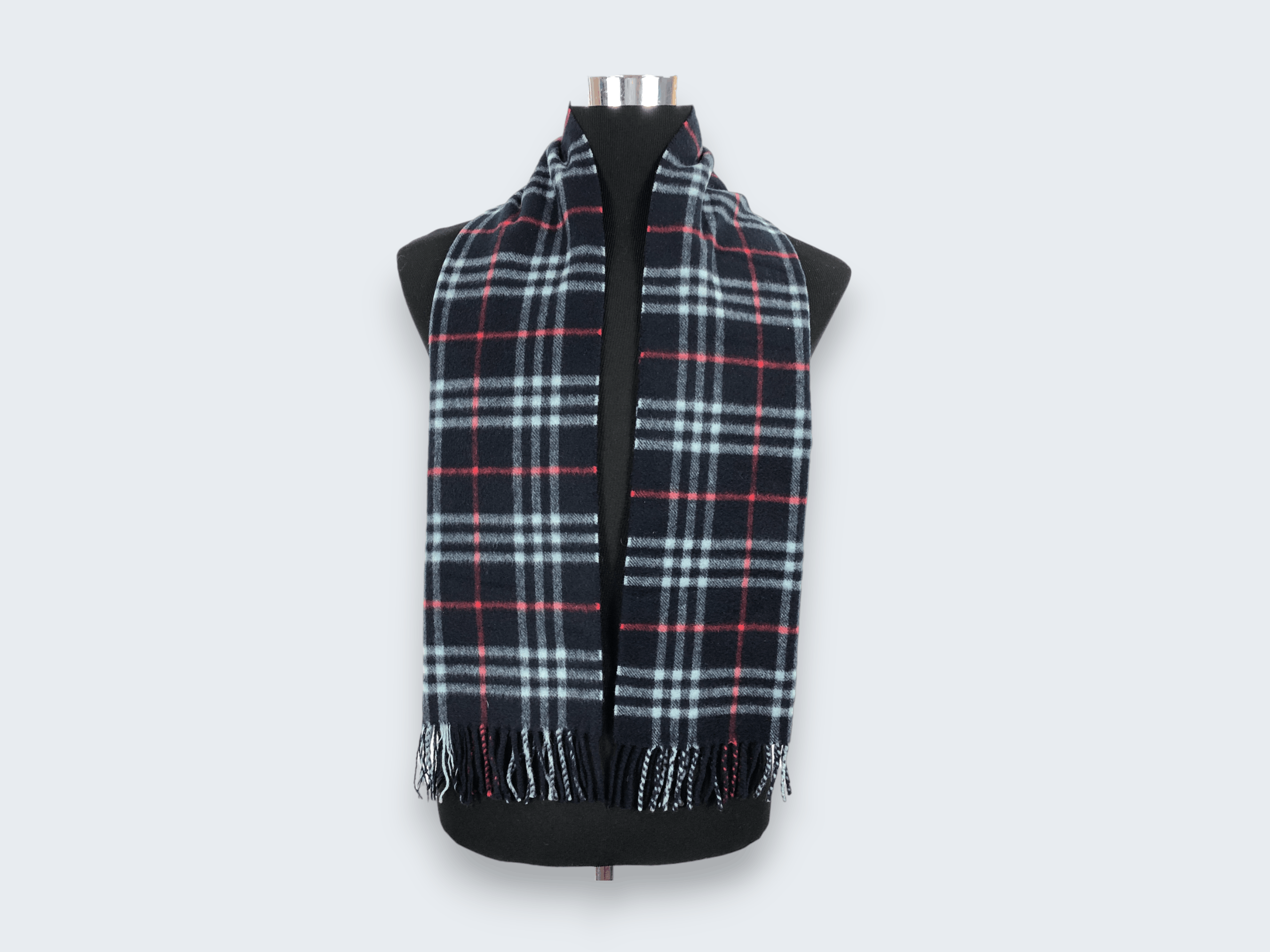 Burberry × Vintage Vintage Burberry Scarf Muffler MF060 Size ONE SIZE - 1 Thumbnail