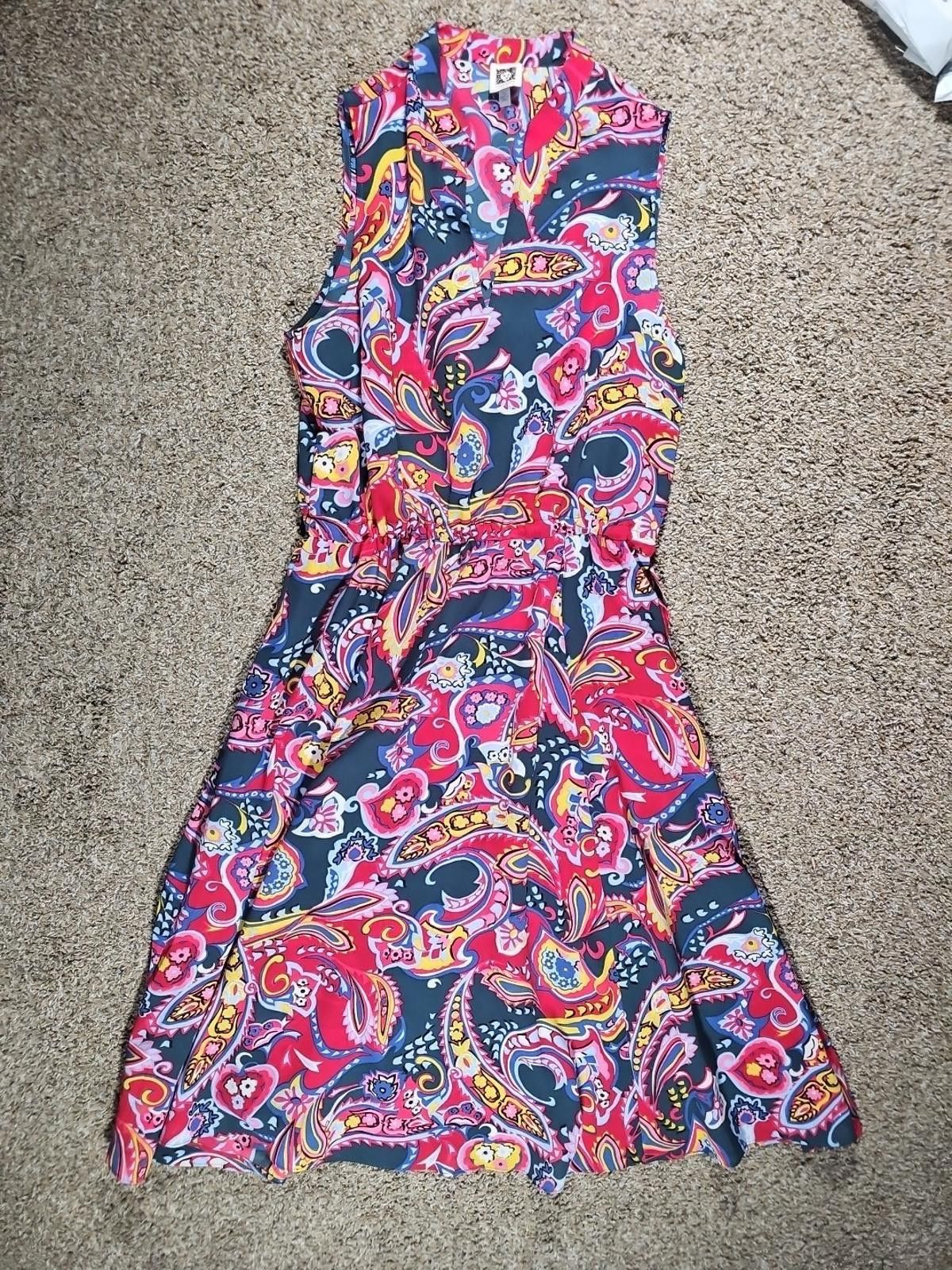 Other Anne Klein Sz 12 Paisley Dress Size XL / US 12-14 / IT 48-50 - 1 Thumbnail