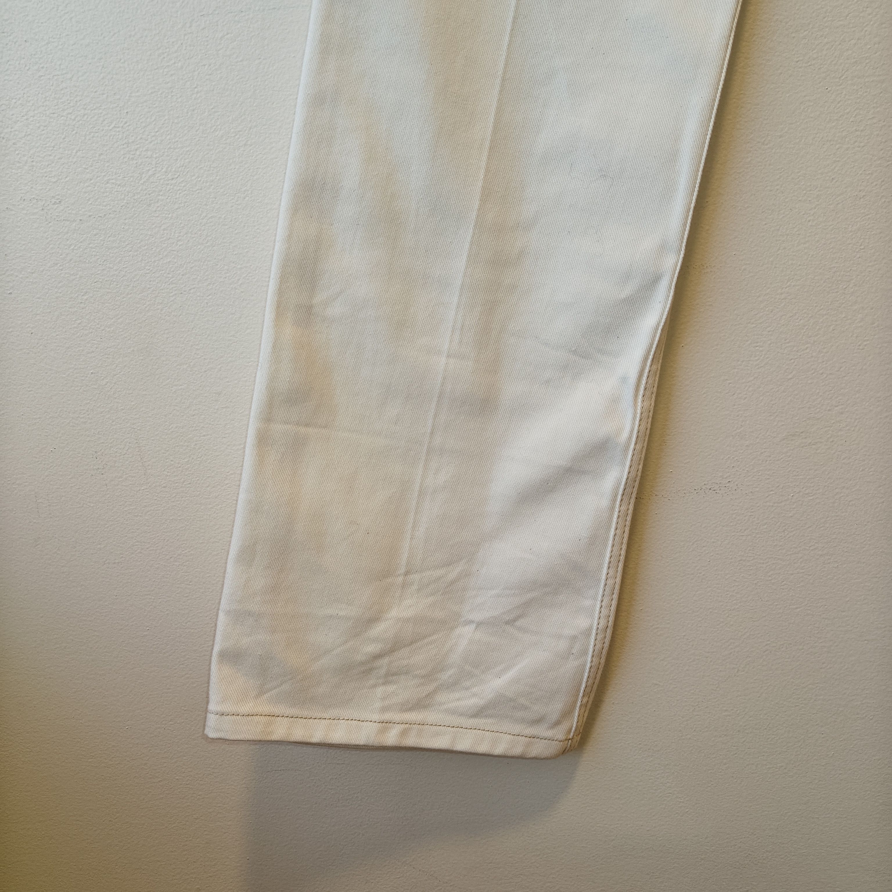 Lemaire Lemaire flared white denim trousers size 48 eu $600 Size US 32 / EU 48 - 13 Thumbnail