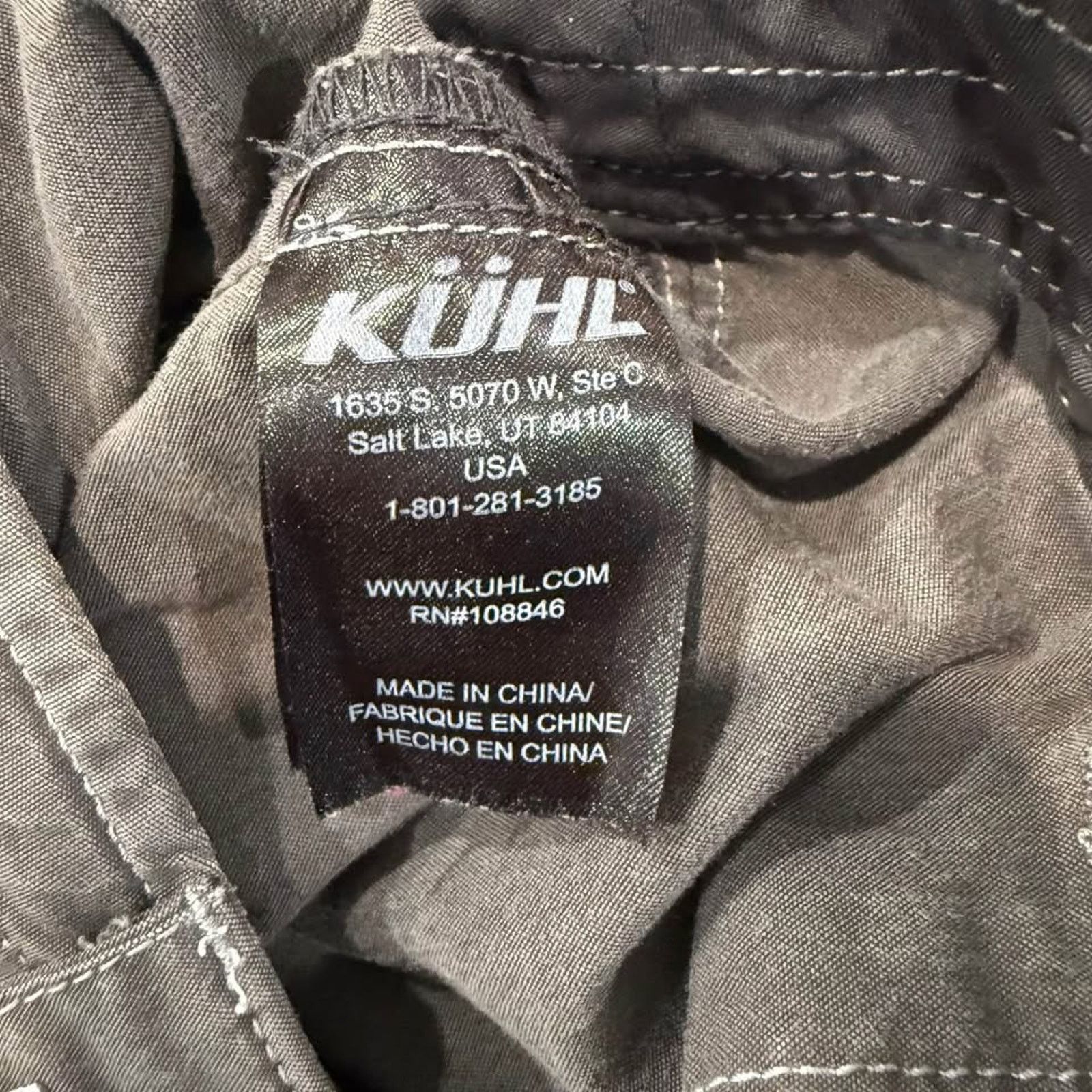 Kuhl Kuhl Free Range Cargo Capri Utility Pants Women's 4 Gray Size 27" / US 4 / IT 40 - 8 Thumbnail